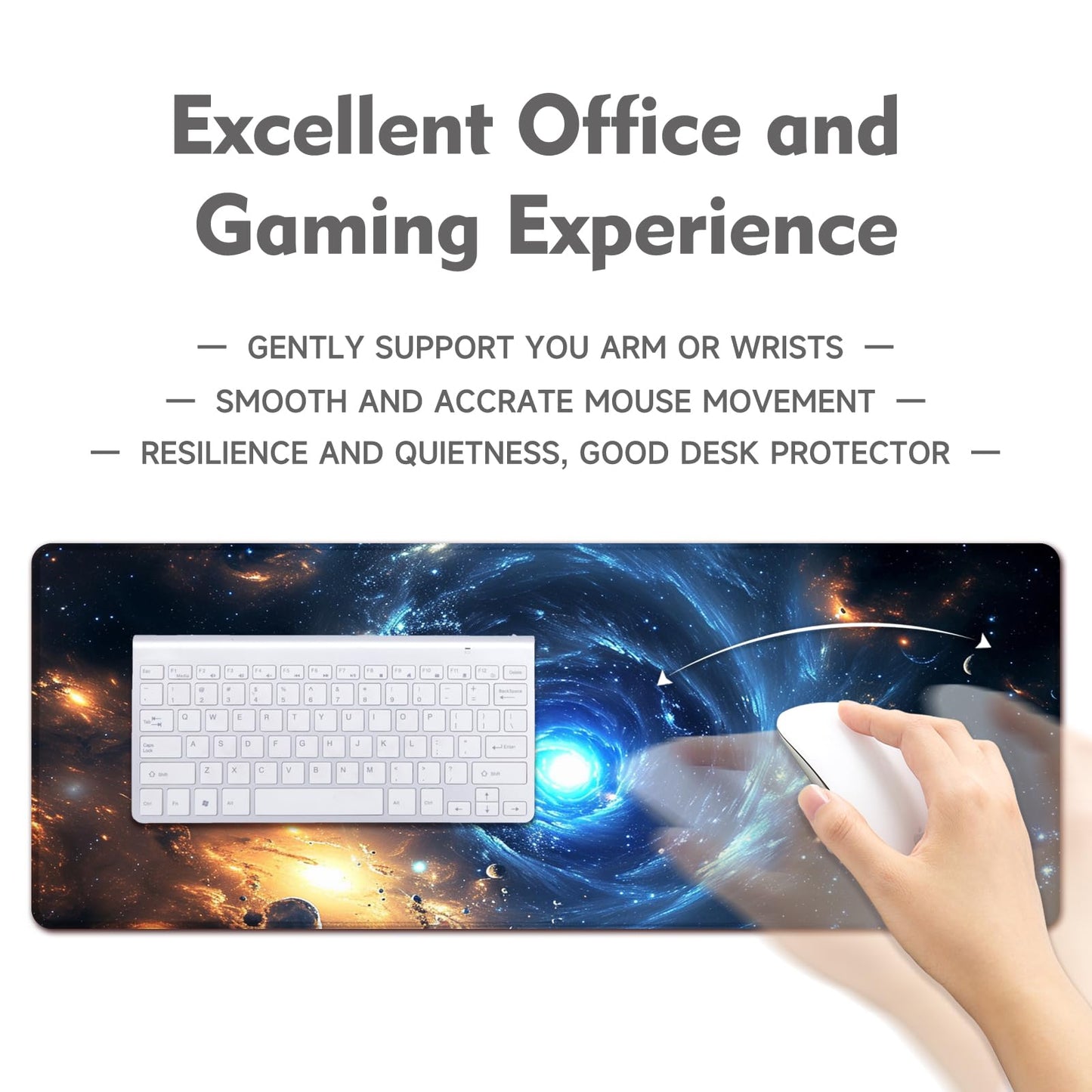 Gaming Mouse Pad Desk Pad XL Large Mouse Mat Keyboard Mat Office Desk Decor AccessoriesKeyboard Mat