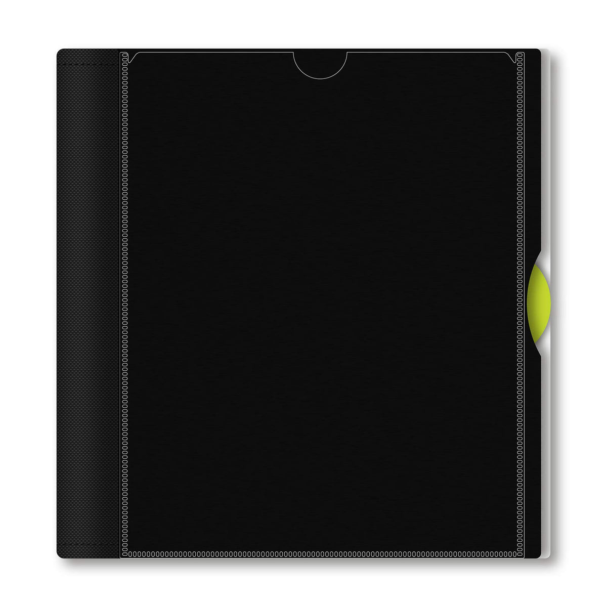 IQ+ iScholar 1-Subject Poly Cover Wirebound Notebook, College Ruled, 11 x 8.5 Inch Sheet Size, 100