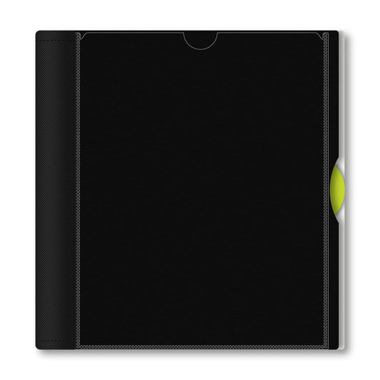 IQ+ iScholar 1-Subject Poly Cover Wirebound Notebook, College Ruled, 11 x 8.5 Inch Sheet Size, 100