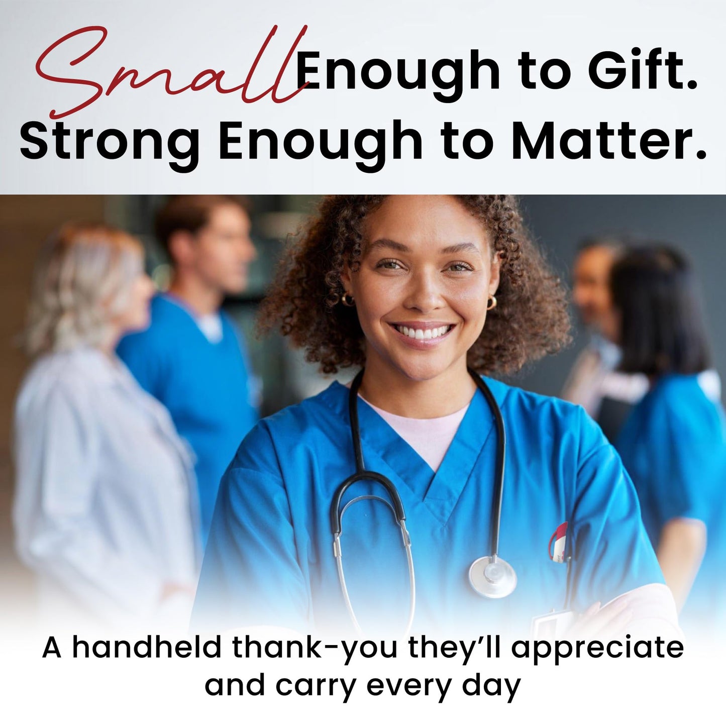 Greeting Pen – Nurse Appreciation Pen Set with Uplifting Rotating Messages – Cute, Bulk Presents