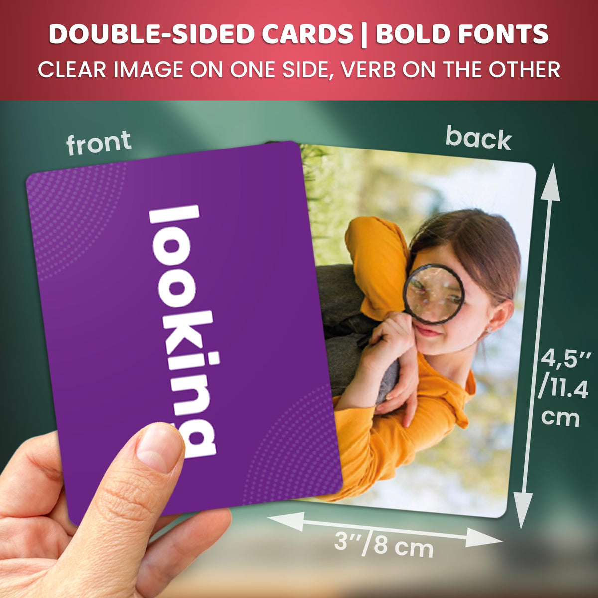 Vocabulary Builder Flash Cards for Kids Ages 4-8 — Speech Therapy Materials