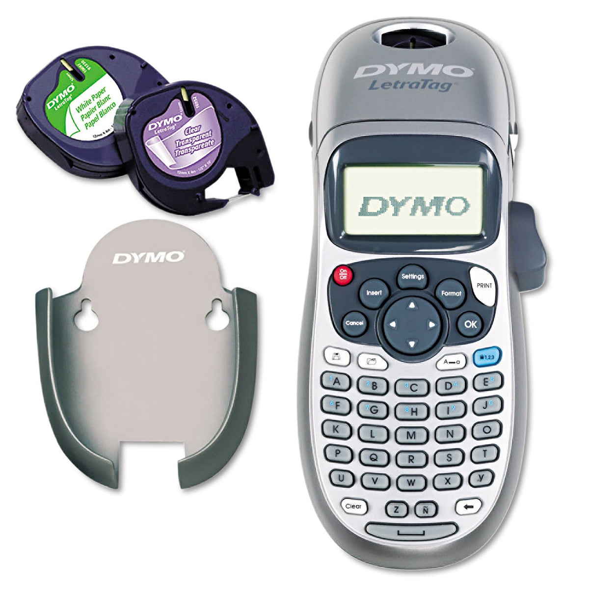 DYMO LetraTag 100H Handheld Label Maker, Thermal Printing, Easy-to-Use, 13 Character LCD Screen