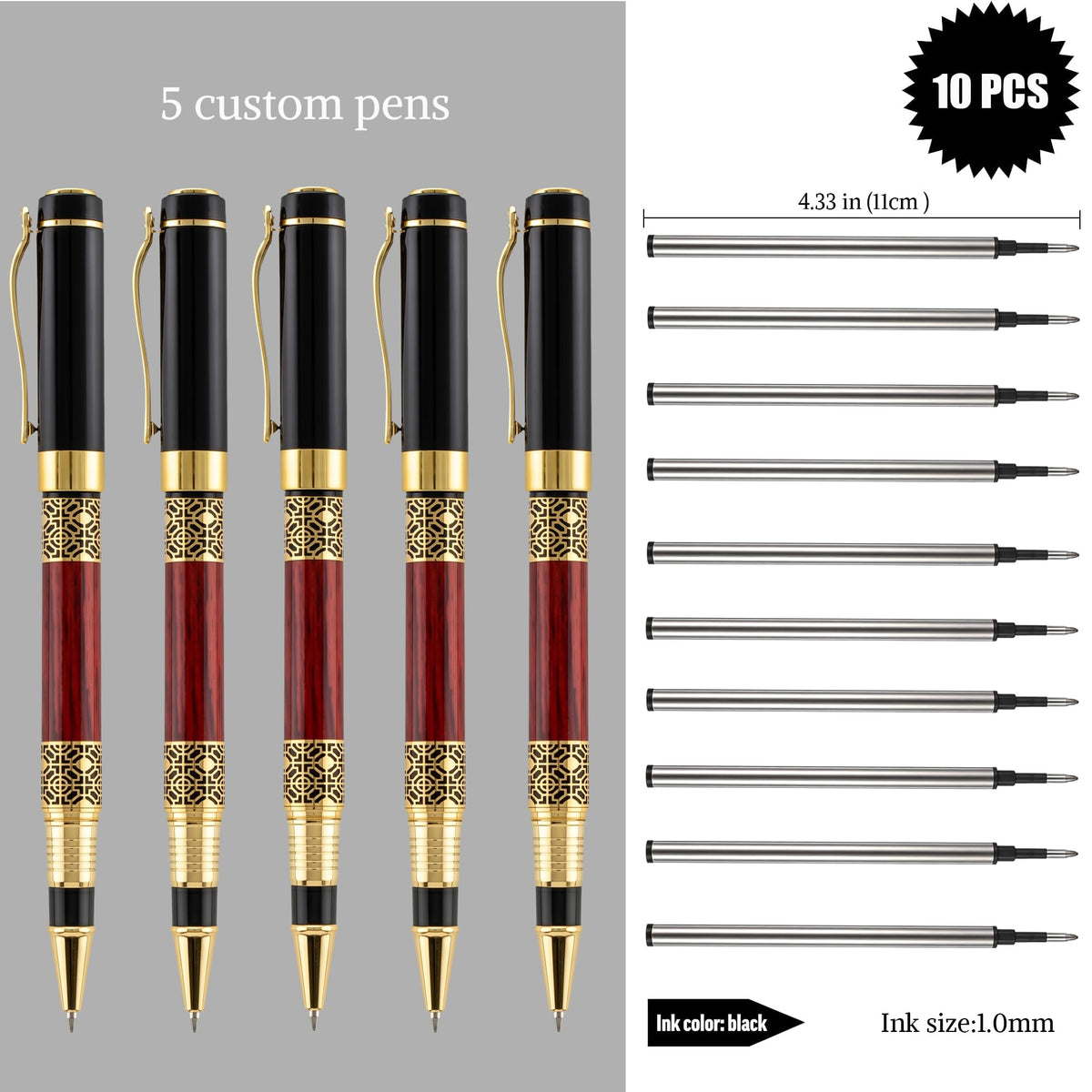 Ancolo Personalized Pens Office Gift Pens, for Colleague Friends Business