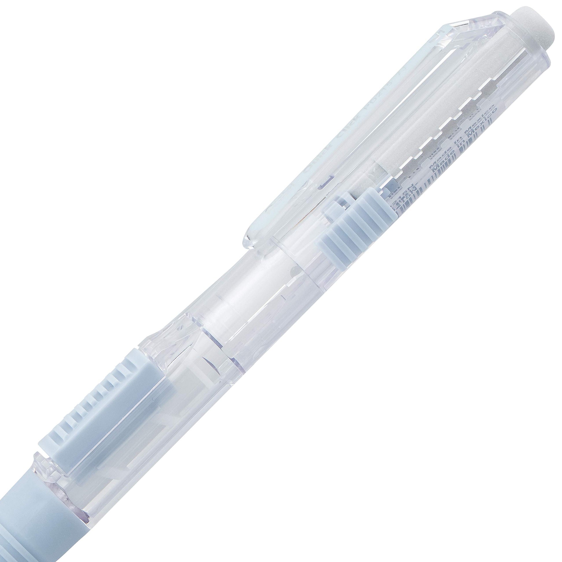 Pentel Quick Click Mechanical Pencil, (0.5mm), Fine, Gray Barrel, Box of 12 Pencils (PD215N)