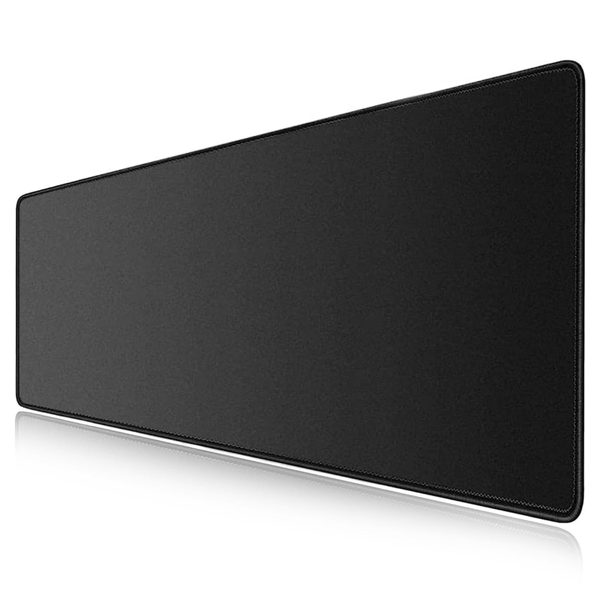 LL-COEUR Black XXL Computer Mouse Pad 39.3x15.7x0.12inch, Oversized Keyboard Mousepad with