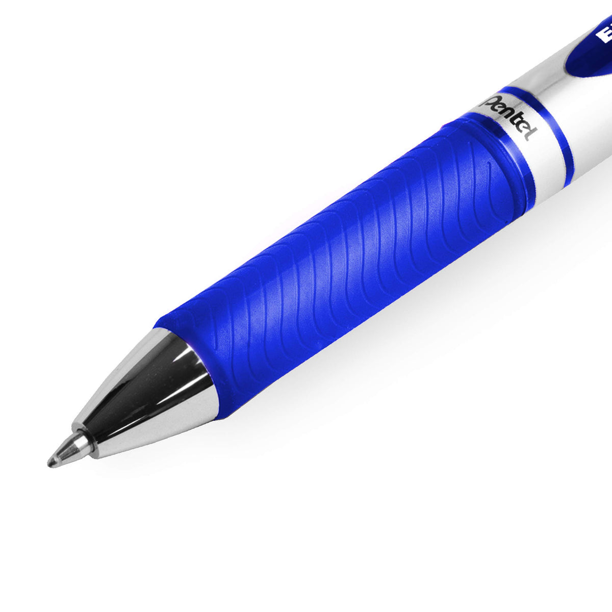 Pentel EnerGel XM BL77 - Retractable Liquid Gel Ink Pen - 0.7mm - 54% Recycled - Blue Tones - Pack