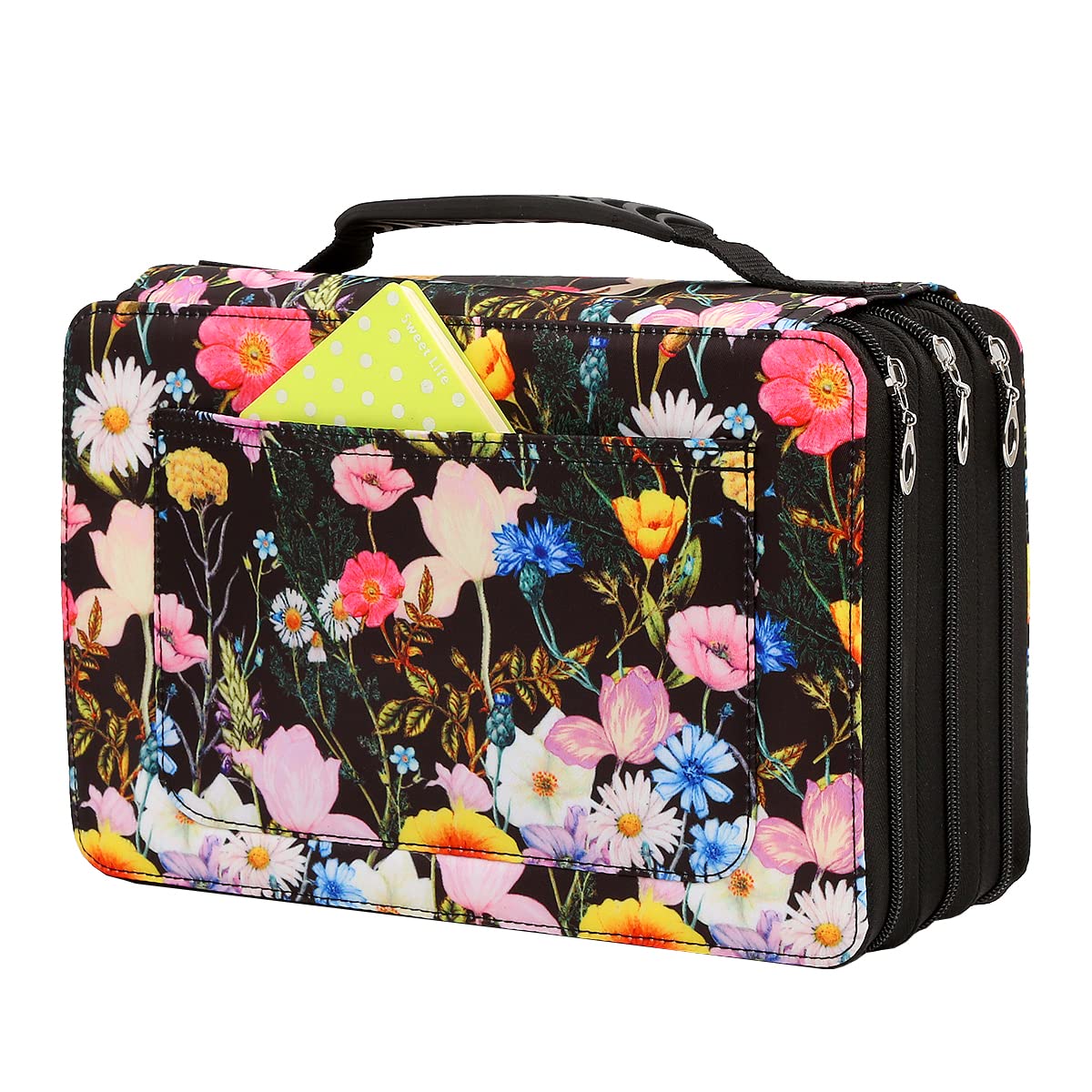 Lbxgap 102 Slots Marker Pen Organizer Case w/Handle