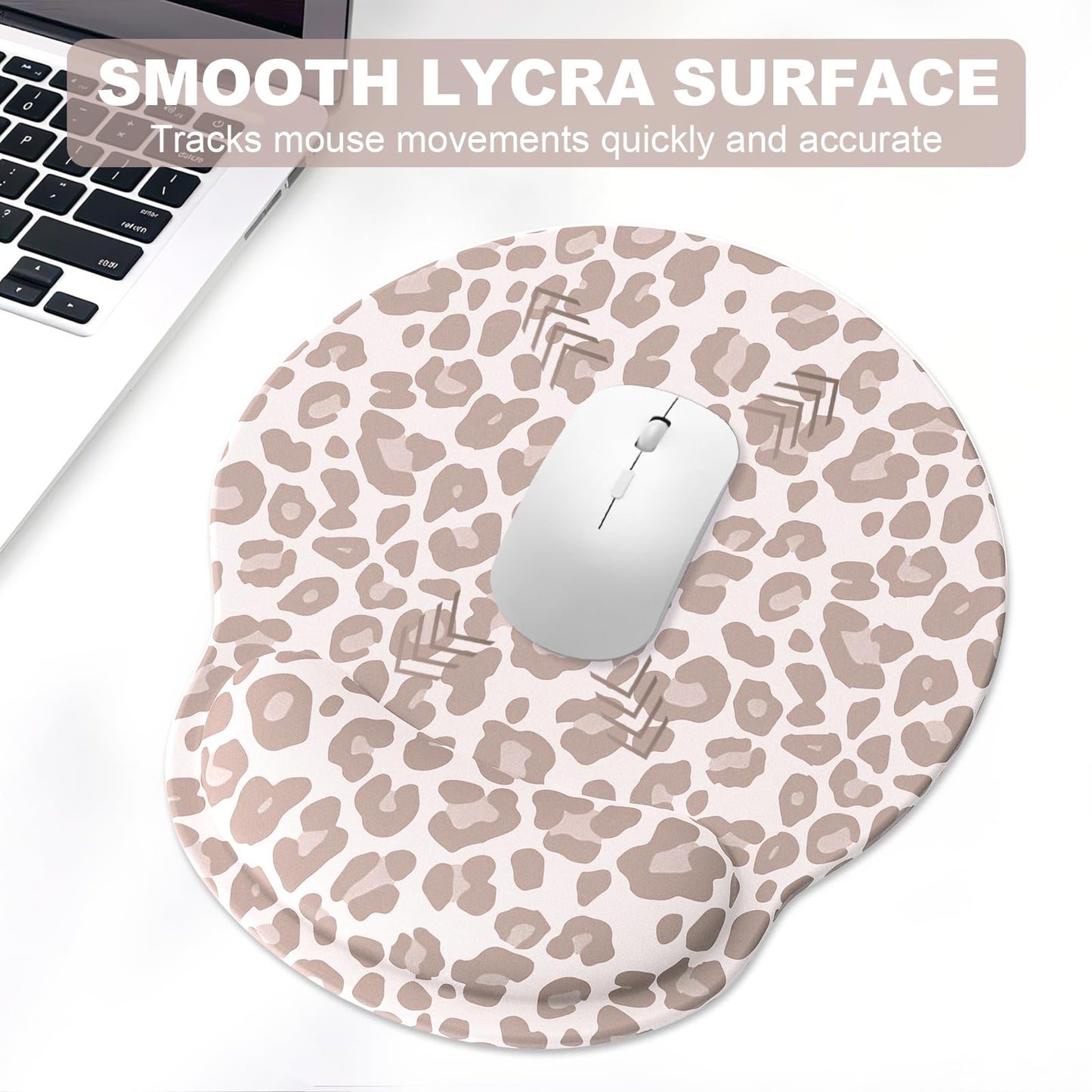 Ergonomic Mouse Pad with Wrist Rest and Keyboard Wrist Rest, Mousepad