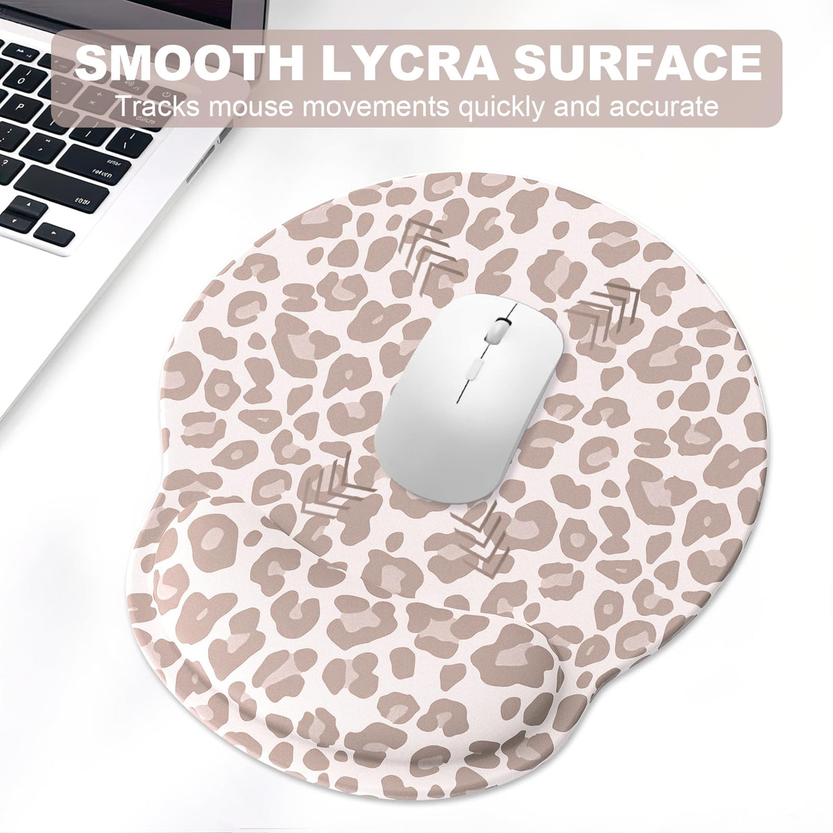 Ergonomic Mouse Pad with Wrist Rest and Keyboard Wrist Rest, Mousepad