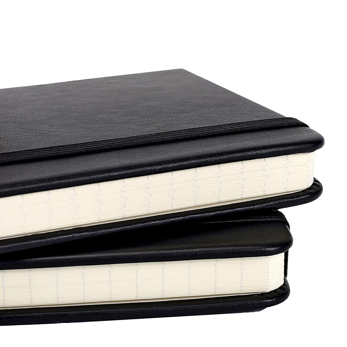ZZTX Small Pocket Notebook 3.5" x 5.5" with Black 2 Pack