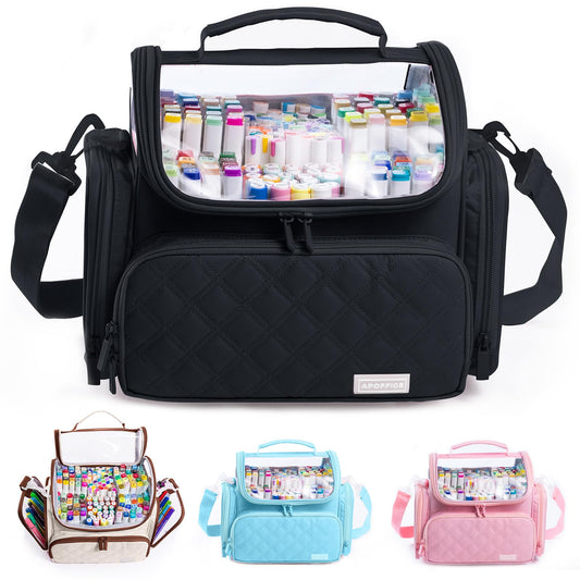 APOFFICE Large Marker Case for 150-200 Markers, Marker Organizer Bag