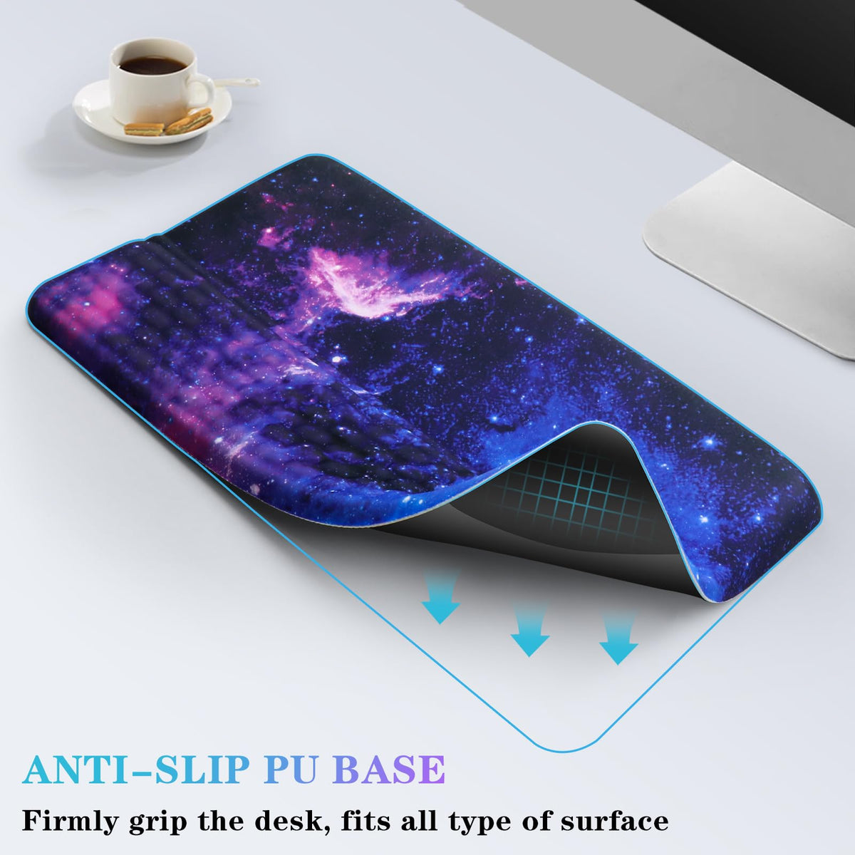 Computer Keyboard Stand with Wrist Rest, Ergonomic Tilted Keyboard Holder - Keyboard Riser with