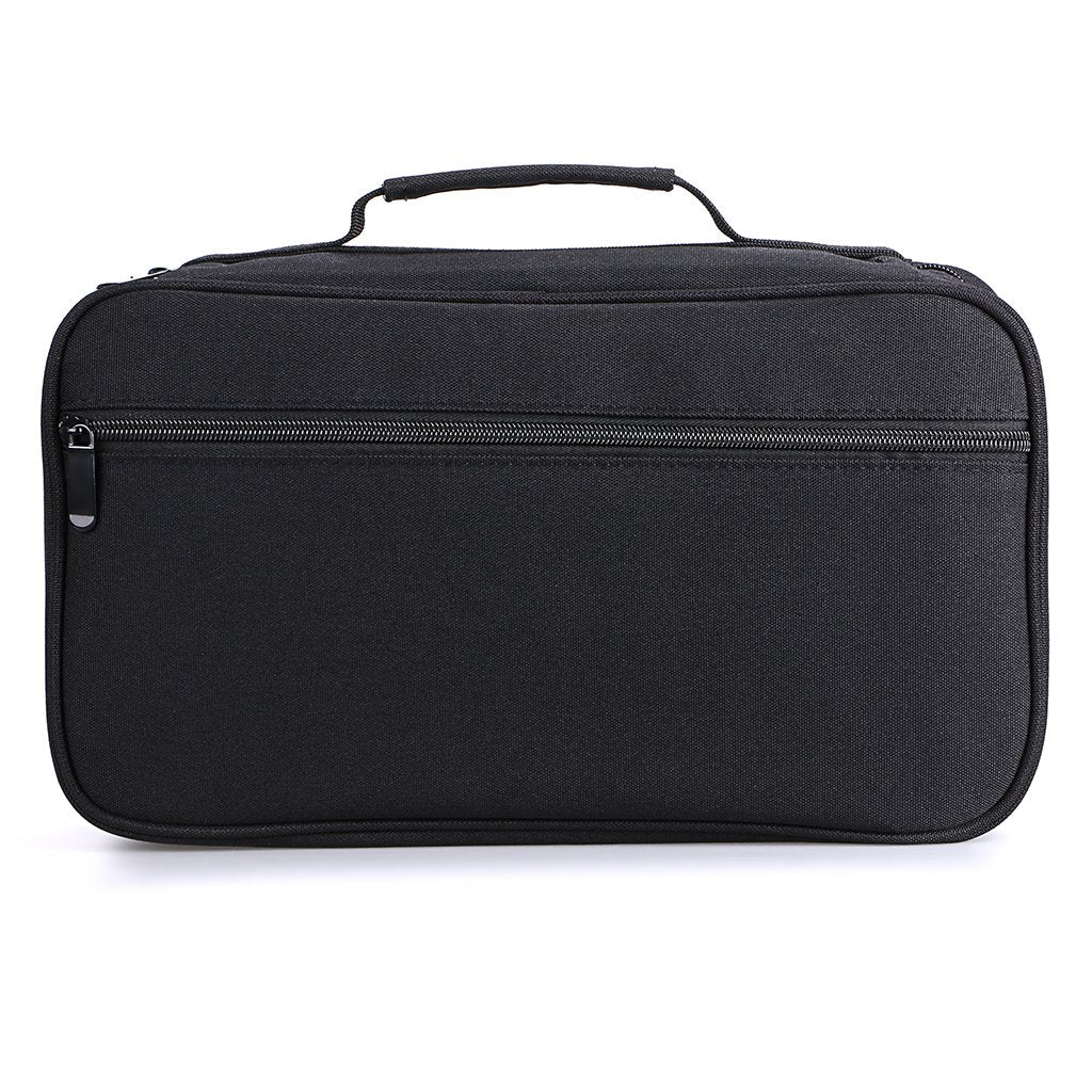 BTSKY Art Marker Carrying Case Lipstick Organizer-60 Slots Canvas Zippered