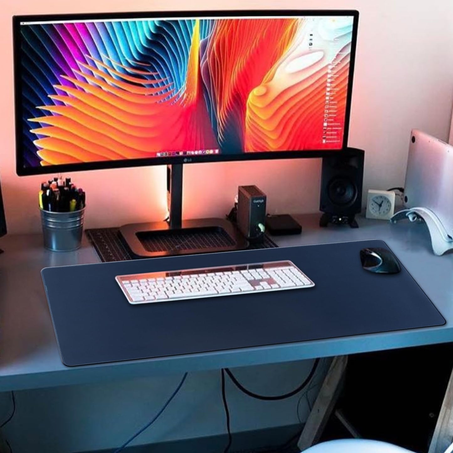 Cmhoo XXL Gaming Mouse Pad 35.4x15.7 Professional Large Mouse Pad & Computer Game Mouse Mat-90x40