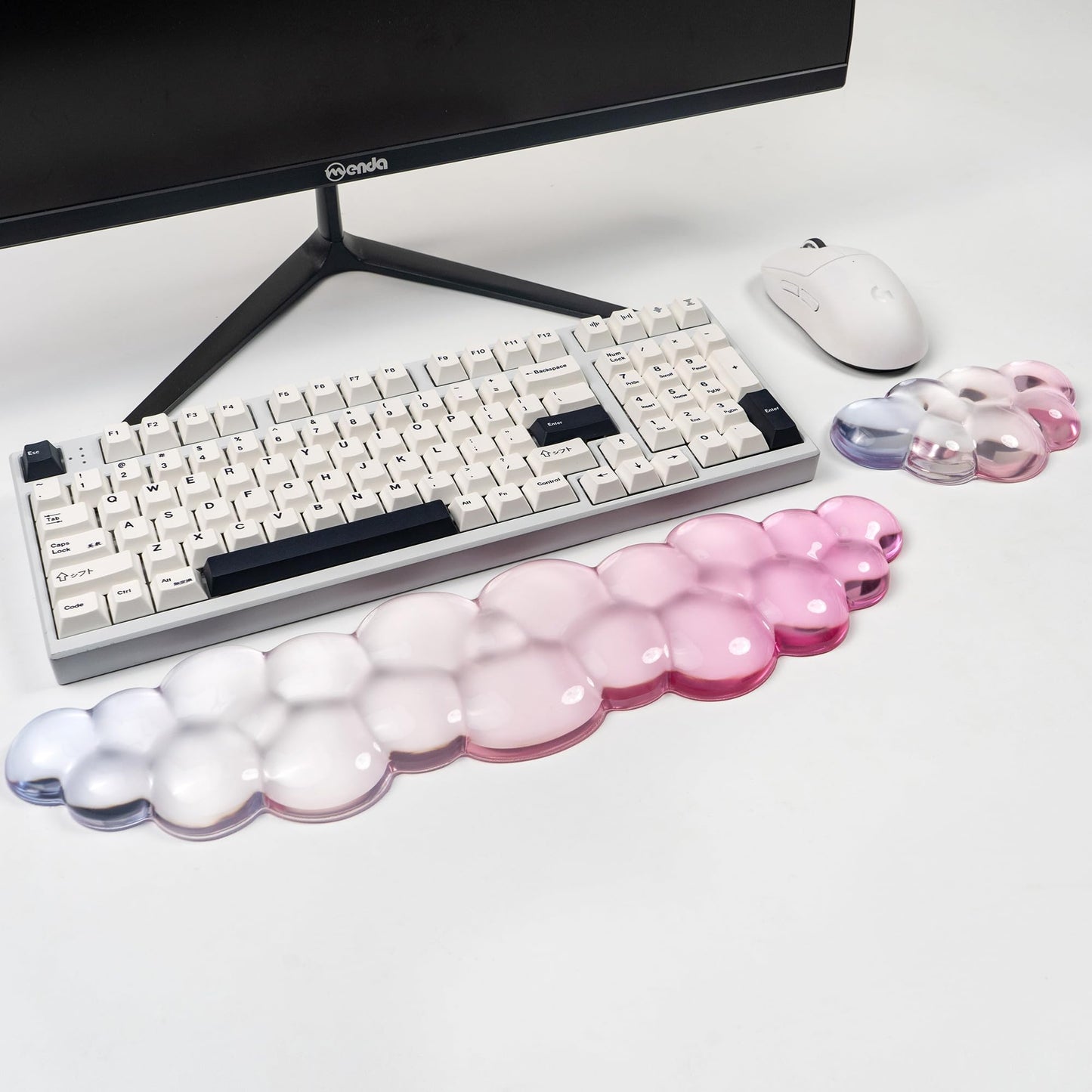 Gel Keyboard and Mouse Wrist Rest, Cloud Wrist Pad for Computer Keyboard
