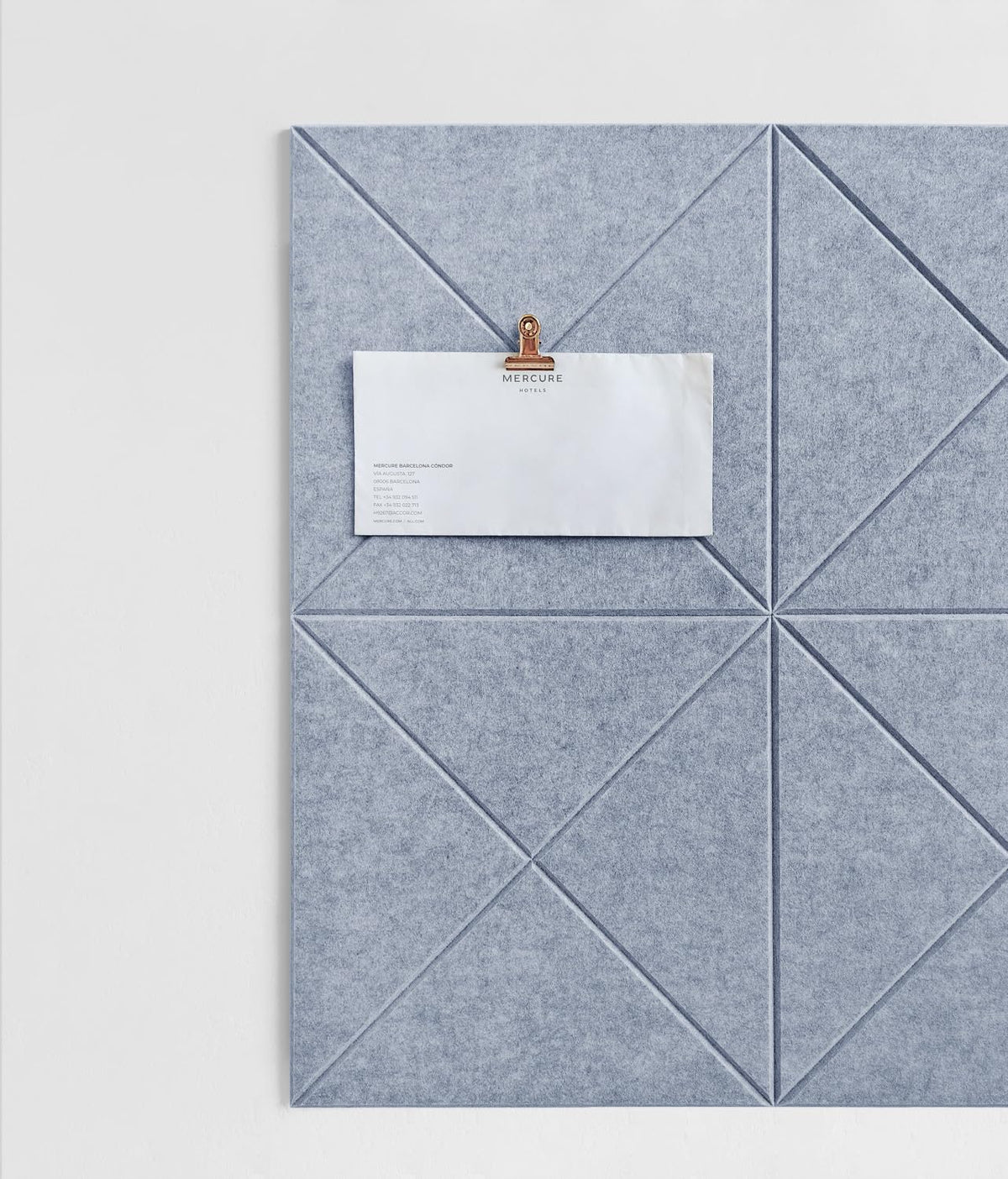 Cork Board 24 x36 Alternative - 6 Pack Felt Wall Tiles with Safe Removable Adhesive Tabs, Cork