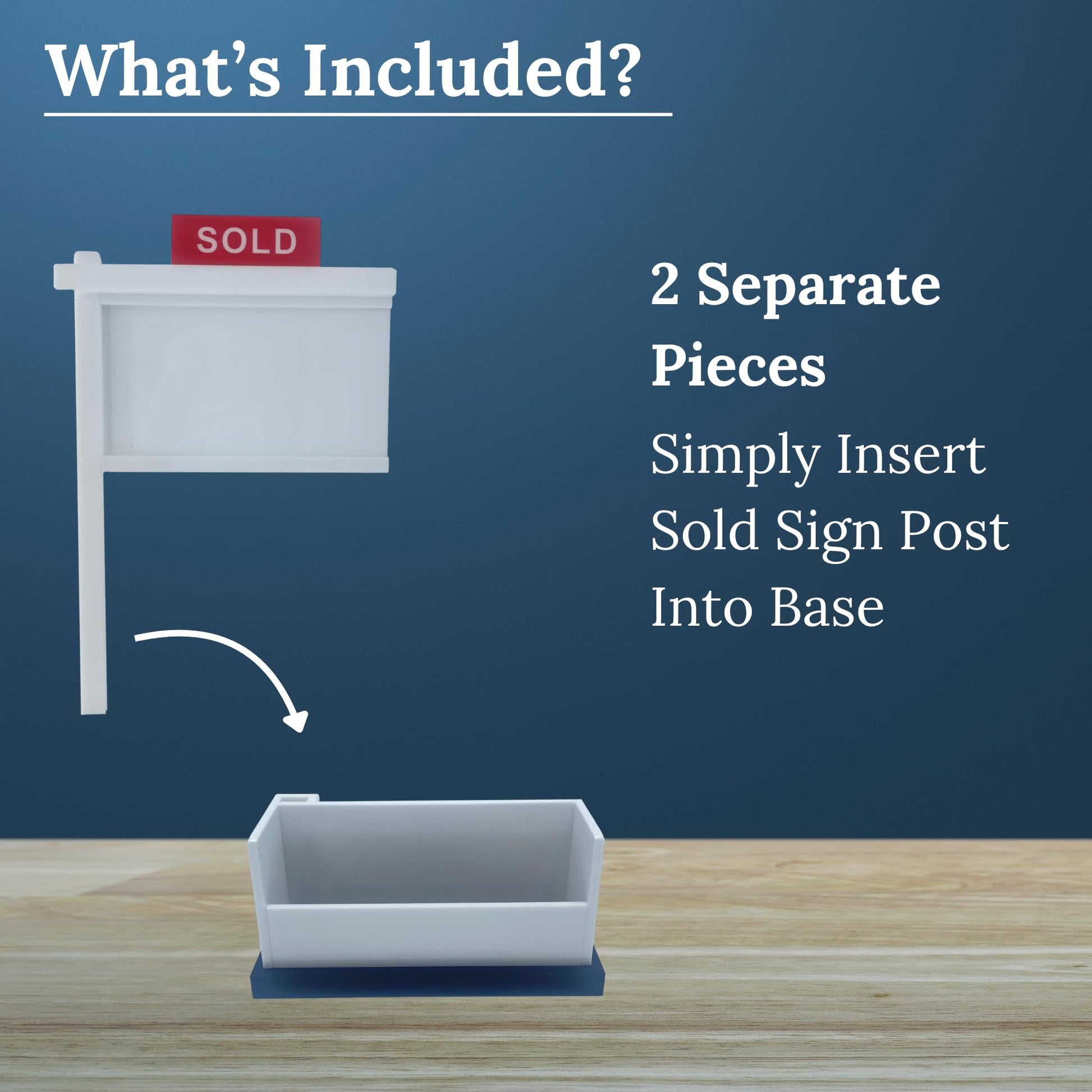 Diochey Creations Real Estate Business Card Holder For Realtor Gifts | Real Estate Agent Supplies