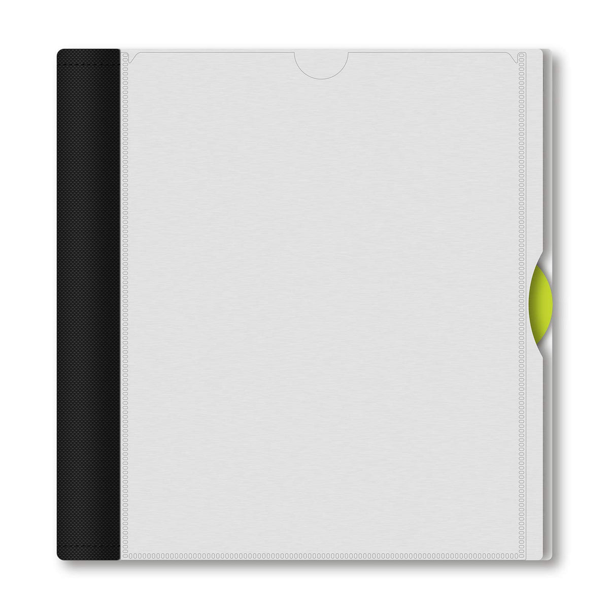IQ+ iScholar 1-Subject Poly Cover Wirebound Notebook, College Ruled, 11 x 8.5 Inch Sheet Size, 100
