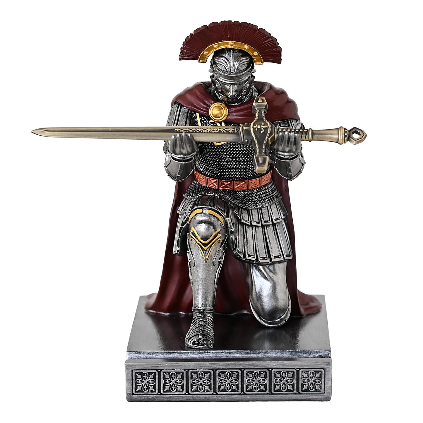 HDMbigmi Centurion Cloak Warrior Pen Holder Phone Stand for Desktop Iron
