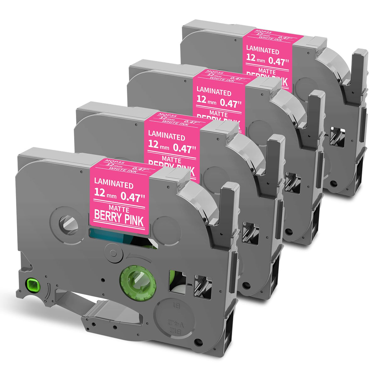 Compatible with Brother Label Maker Tape Pink TZE-MQP35 P-Touch Label Tape