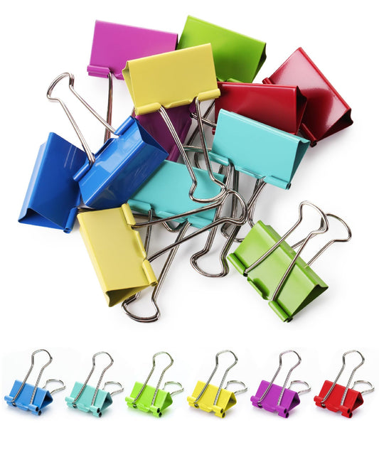 Mr. Pen- Metal Binder Clips, 12 pcs, 2 Inches, Extra Large Size