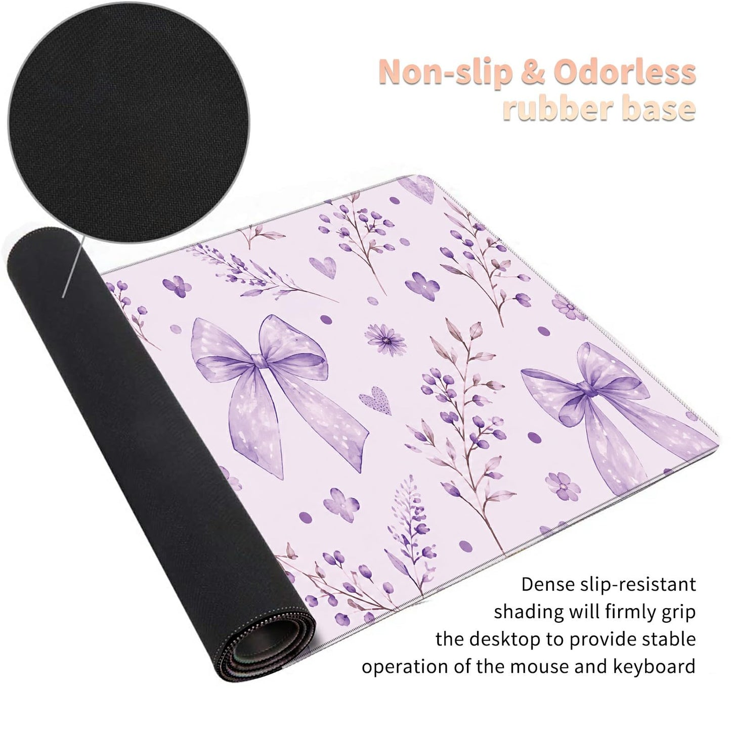 Desk Mat Large Gaming Mouse Pad + Coaster
