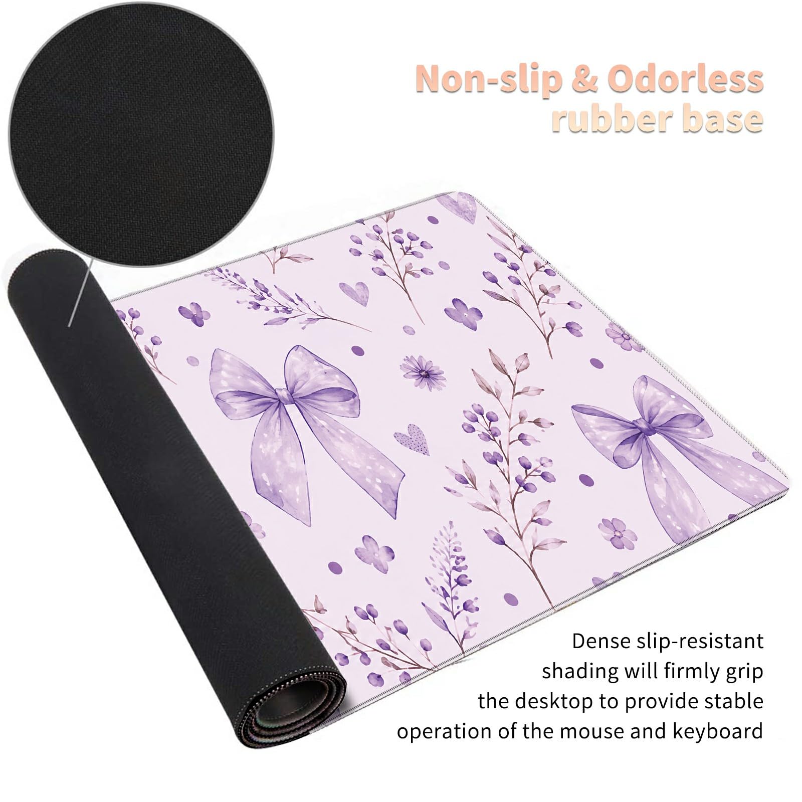 Desk Mat Large Gaming Mouse Pad + Coaster
