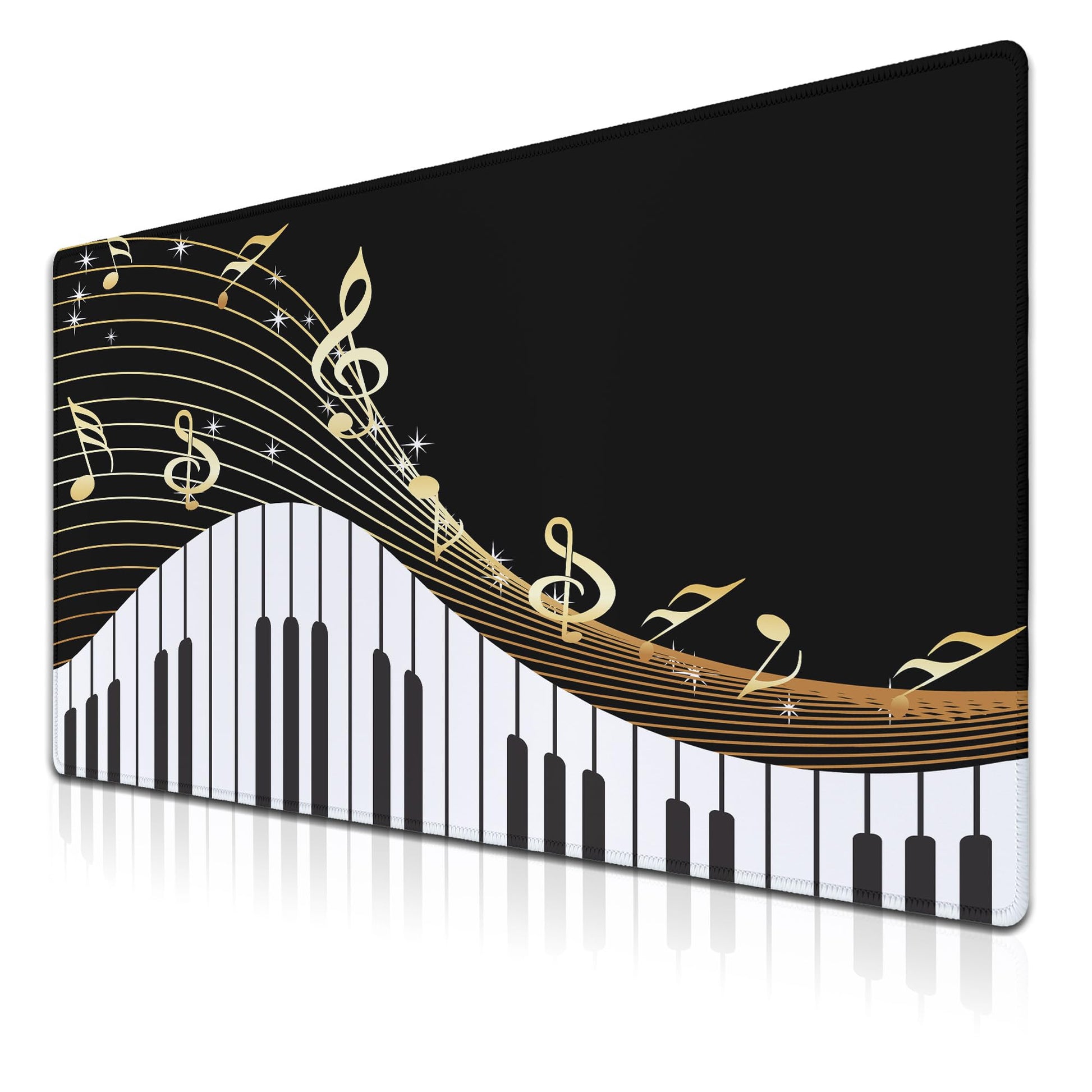 Samgula Large Mousepad Music Notes Keyboard Pad Large Gaming Mouse Pads XXL Mouse Pad Gaming