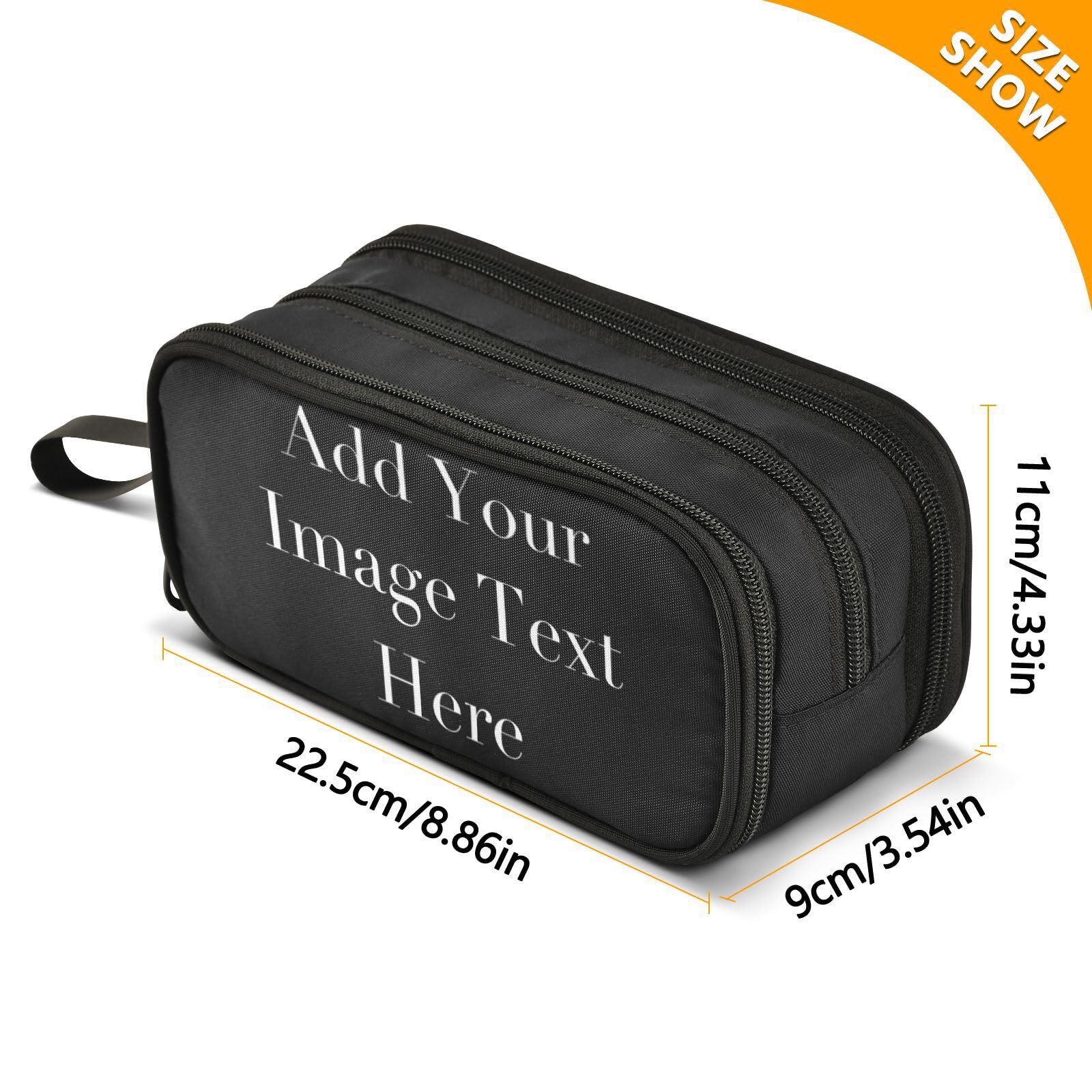 XUWU Custom Personalized Large Capacity Pencil Case Pencil Pouch Pen Box