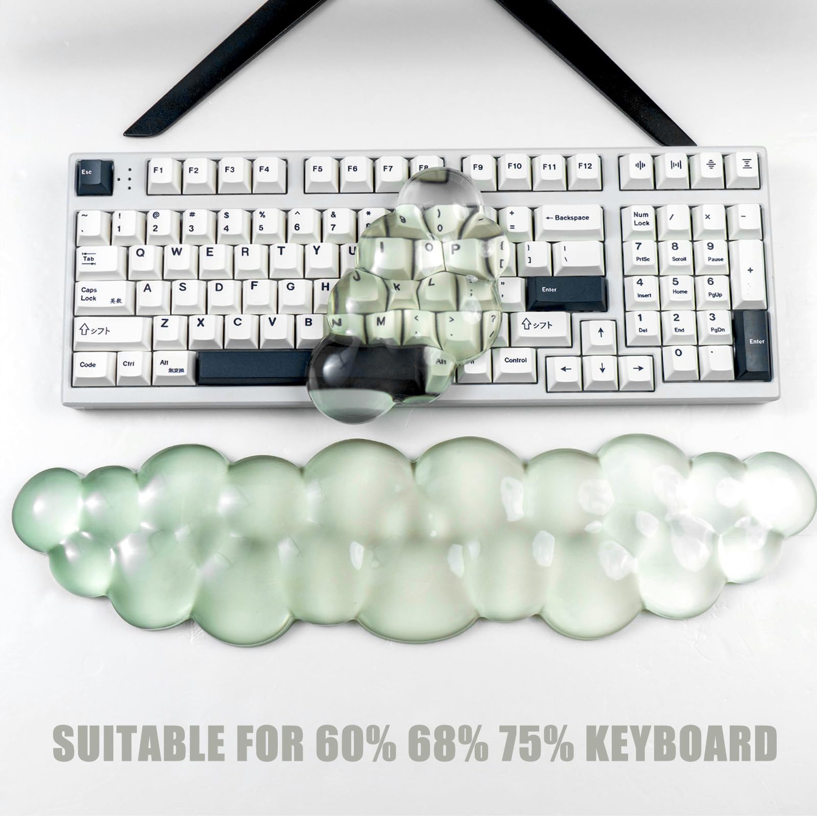 Gel Keyboard and Mouse Wrist Rest, Cloud Wrist Pad for Computer Keyboard