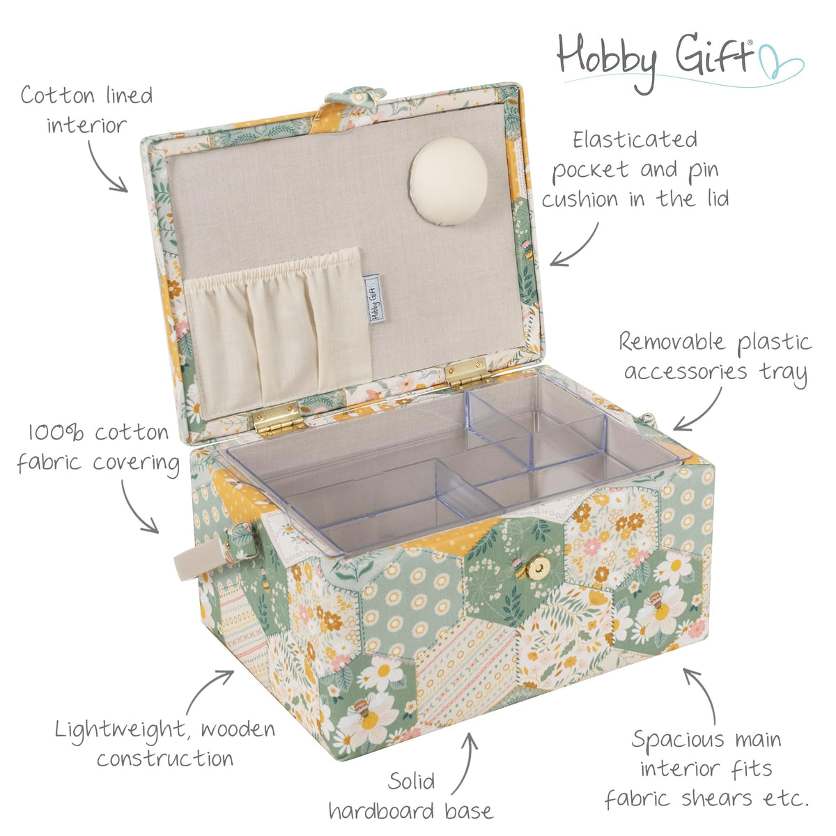 Hobby Gift Medium Sewing Box Organiser