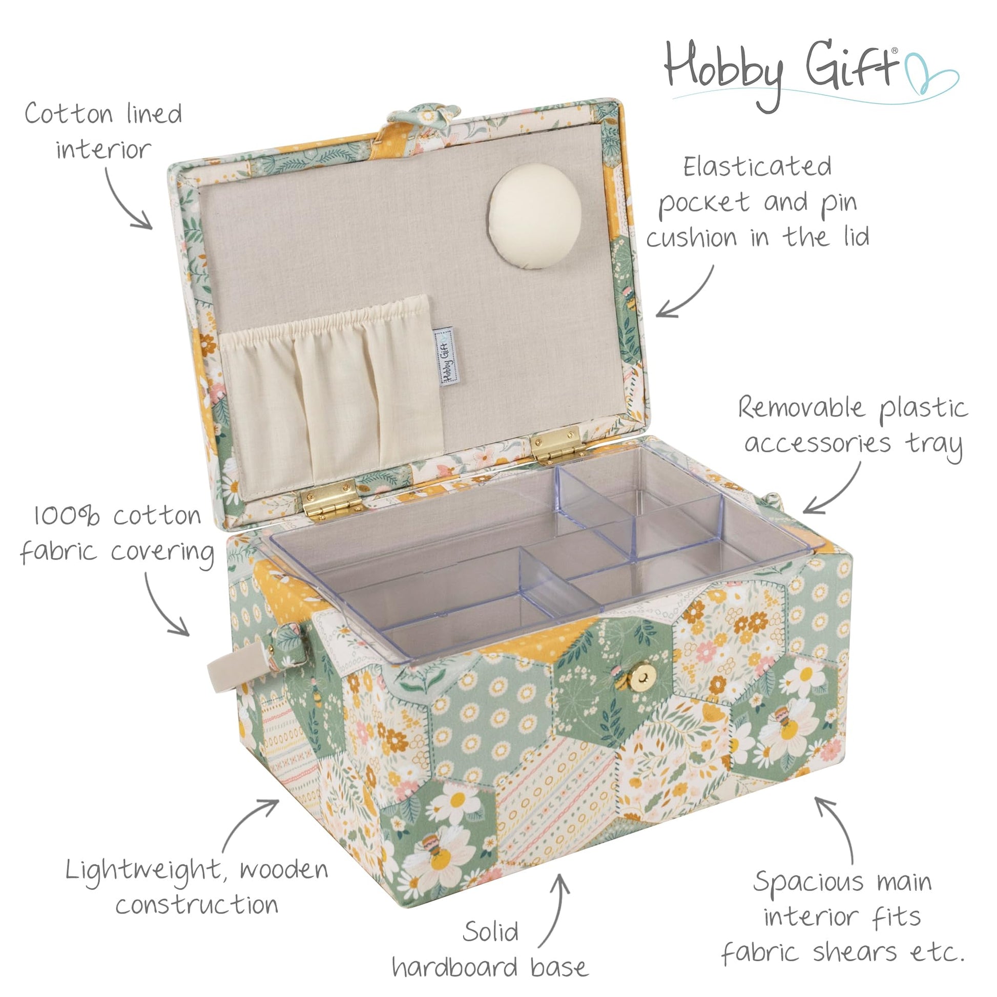 Hobby Gift Medium Sewing Box Organiser
