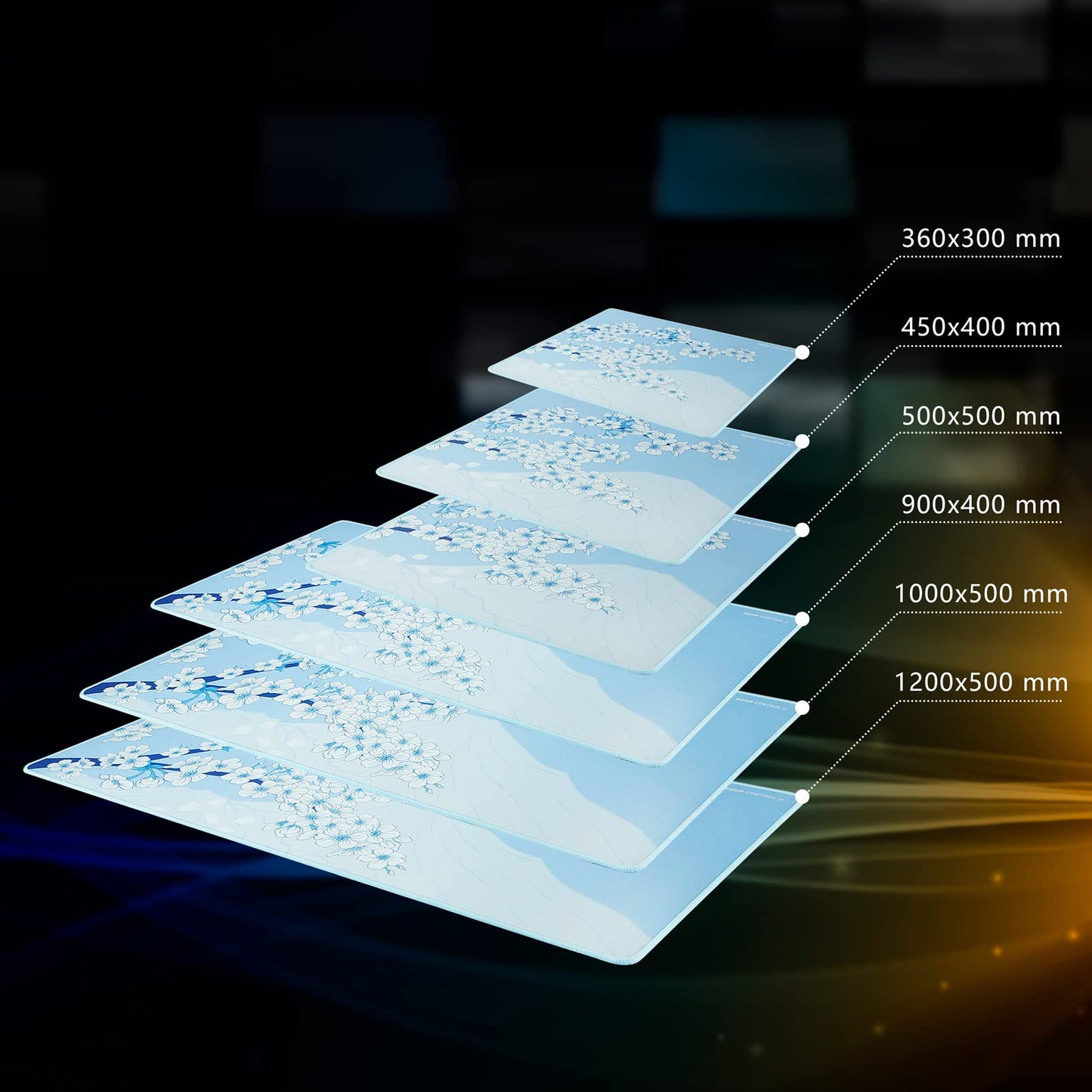 X-Raypad Aqua Control 2 Gaming Mouse Pad, Ultra-High Precision Mouse Pad with Perfect Speed and
