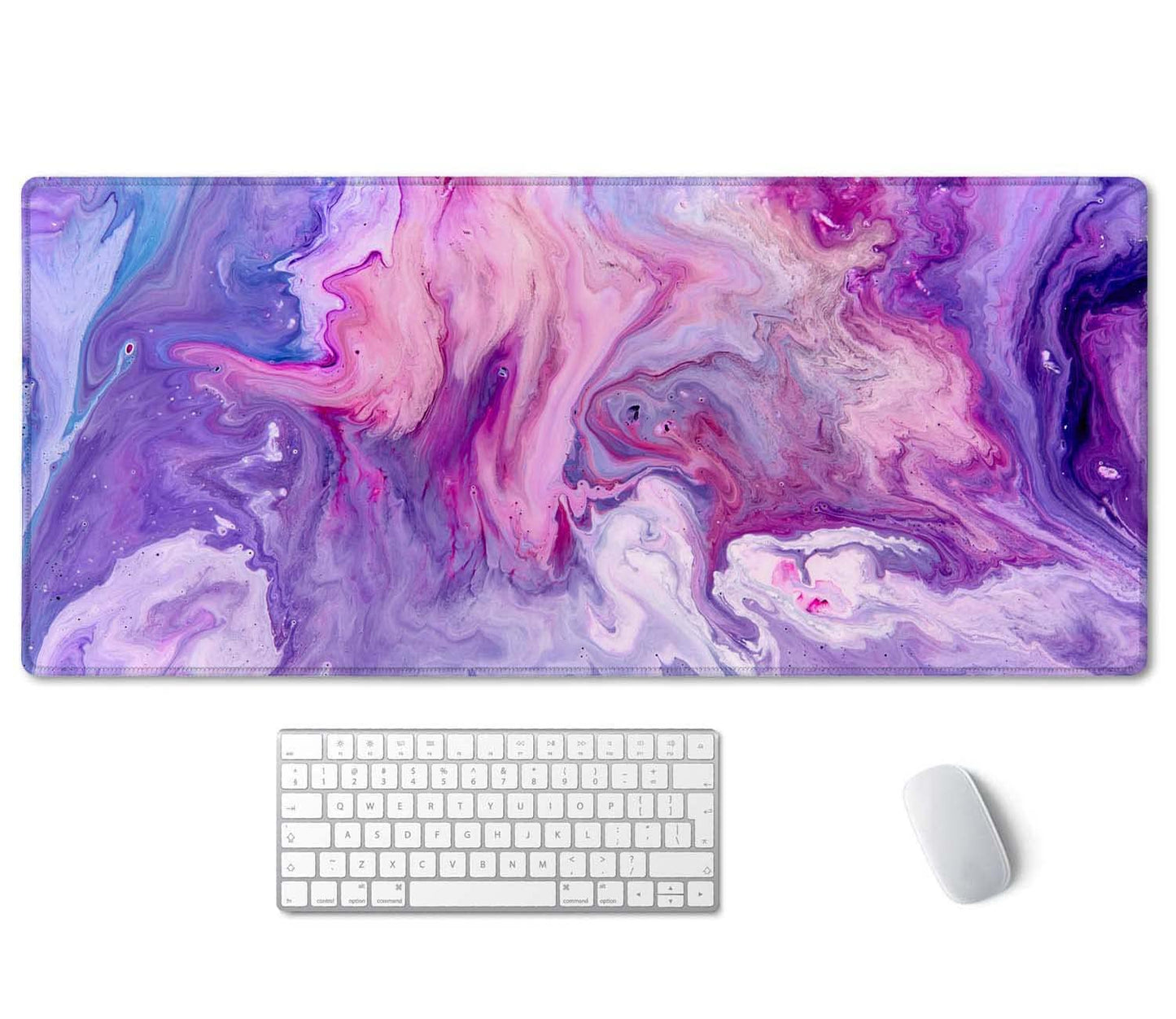SSOIU Gaming Mouse Pad, Extended Mouse Pad, 35.5x15.7inch XXL Large Big Computer Keyboard Mouse Mat