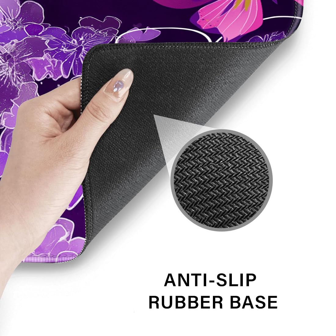 Desk Pad and Keyboard Wrist Rest, Large Mouse Pad + Keyboard Pad+Mouse Wrist Support, Non-Slip Desk