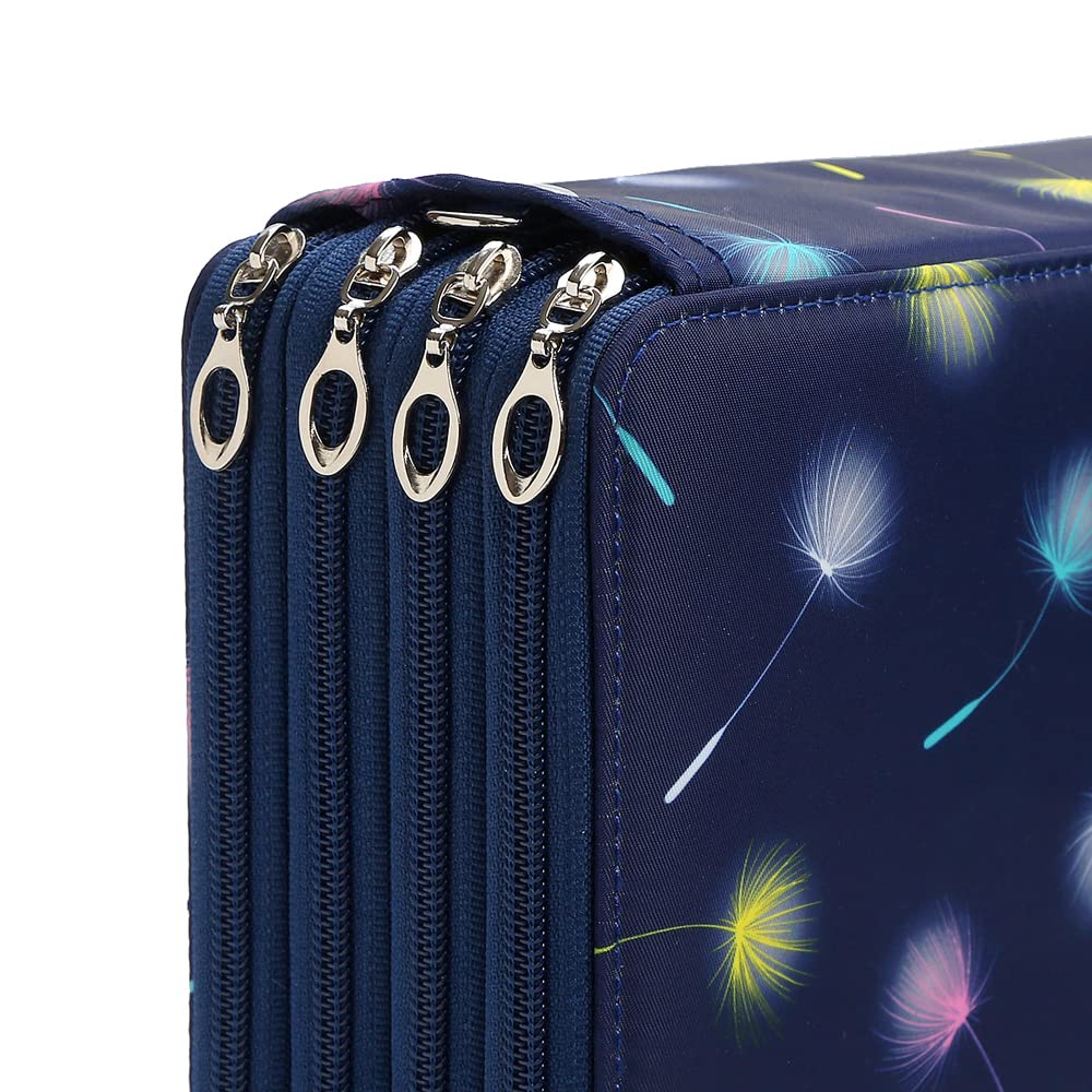Lbxgap 184 Slots Pencil Case Organizer w/Removal Handle Strap