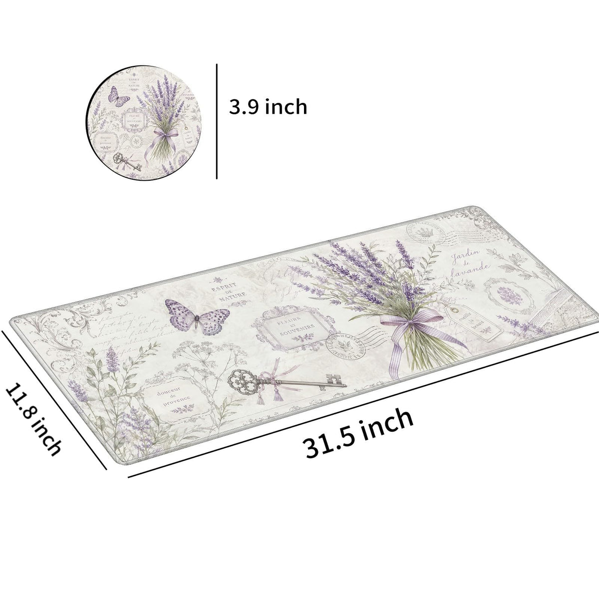 Desk Mat Large Gaming Mouse Pad + Coaster