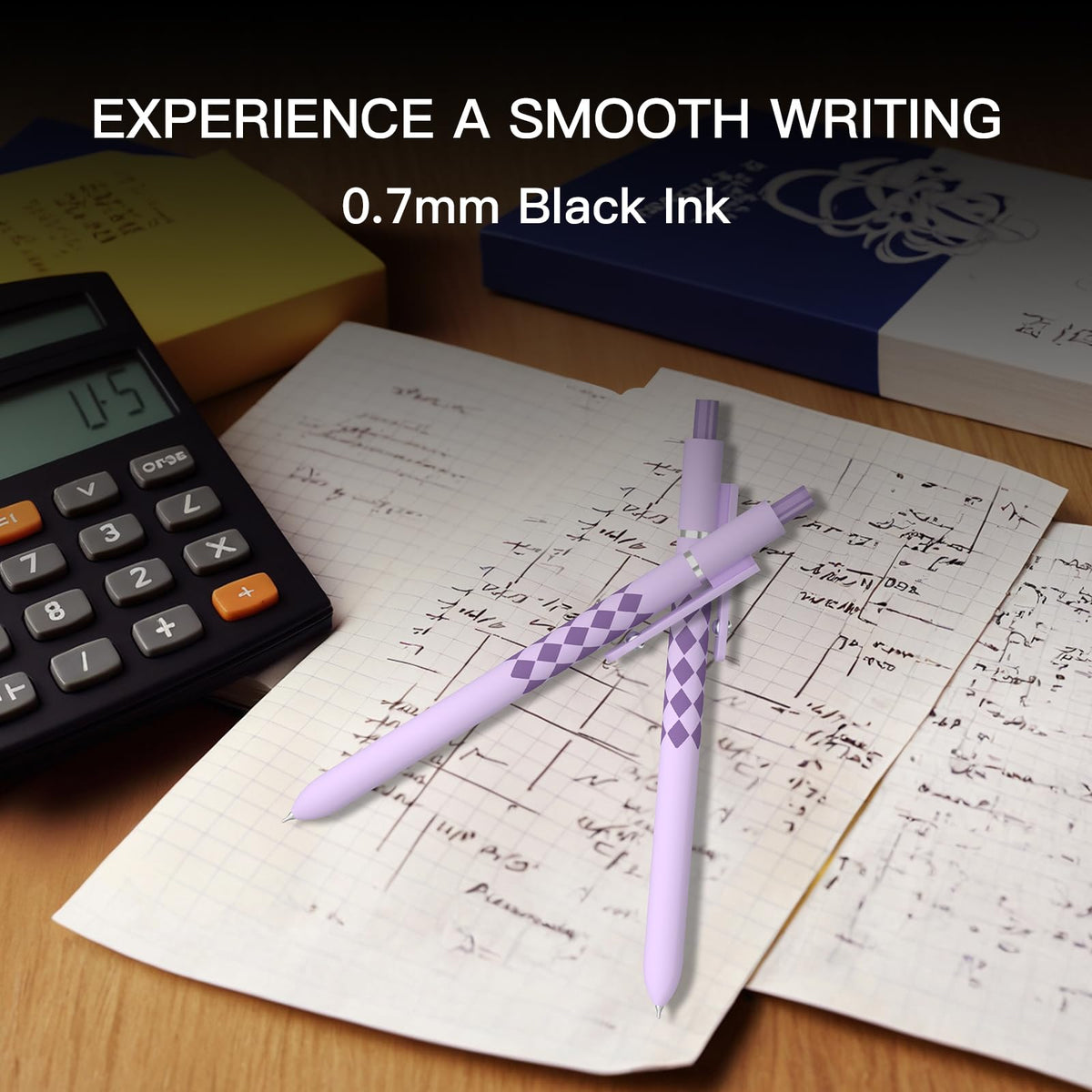 Gel Pens, Nurse Gifts,0.7mm Fine Point Black ballpoint pen,Aesthetic Cute Office School Supplies