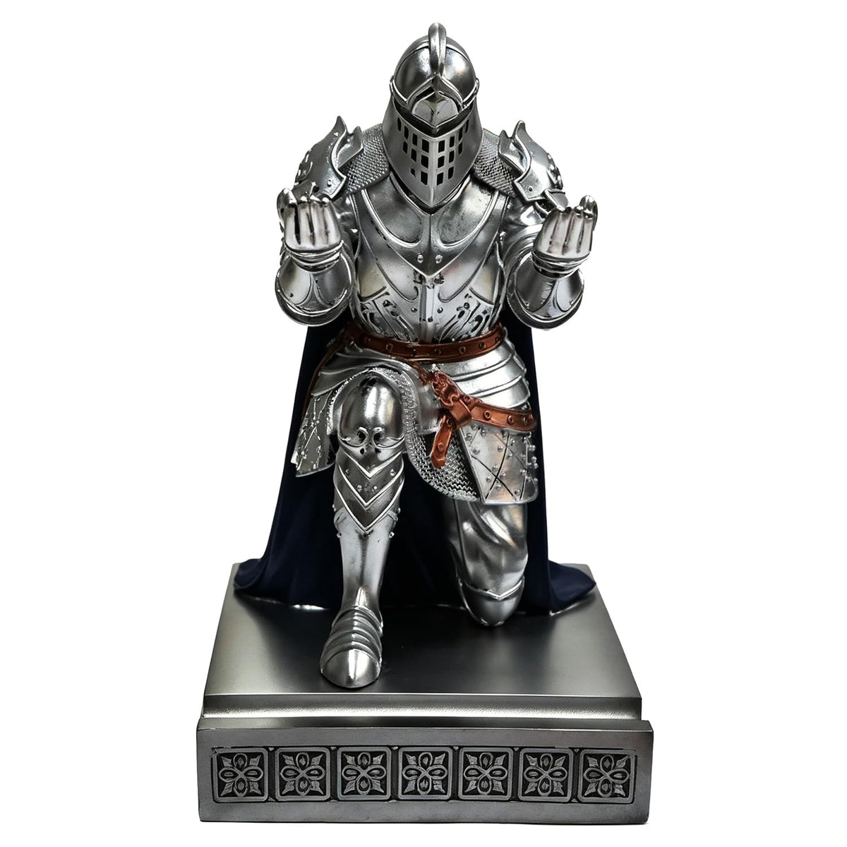 Knight Pen Holder Desk Organizer Office Decor Letter Opener for Desk SBlue