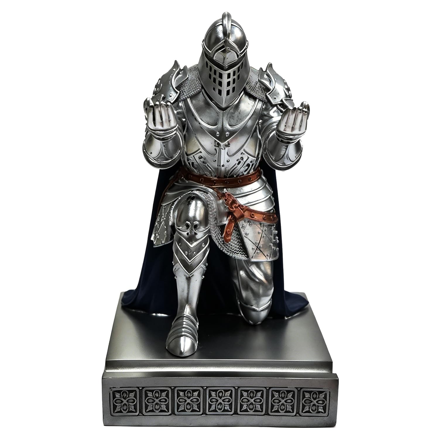 Knight Pen Holder Desk Organizer Office Decor Letter Opener for Desk SBlue