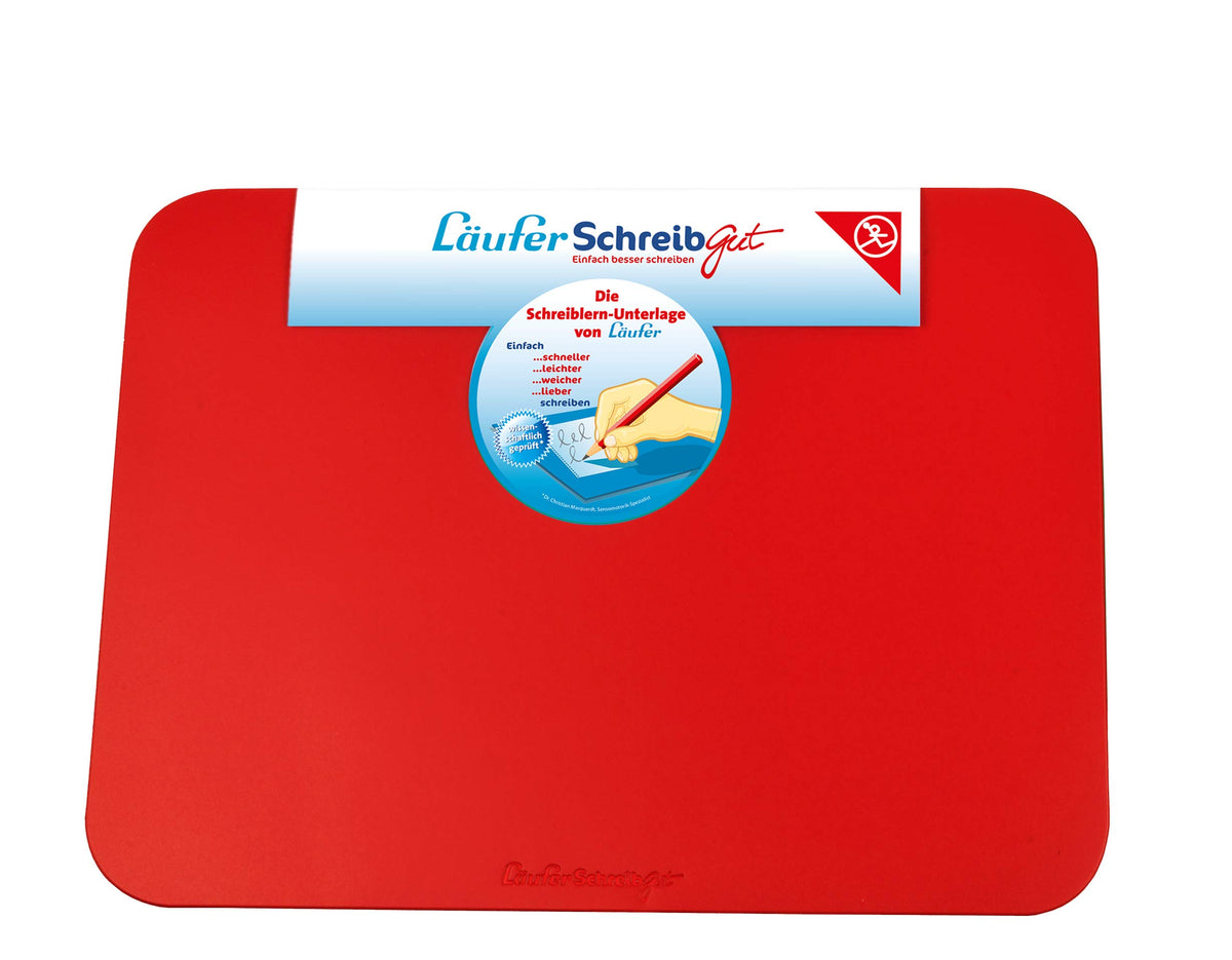 Läufer Schreibgut 30917 Learning to Write Desk Pad 33.5 x 45 cm Cherry Red