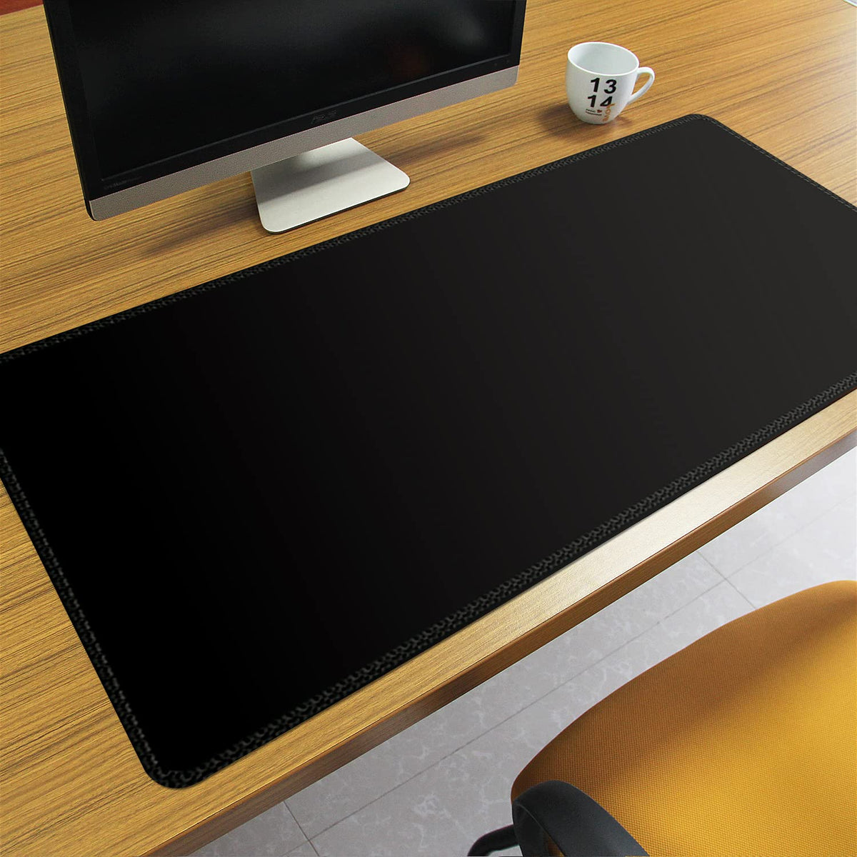 Meffort Inc Large Mouse Pad Thick Water Resistance Desk Mat with Non-Slip Rubber Pad for Home