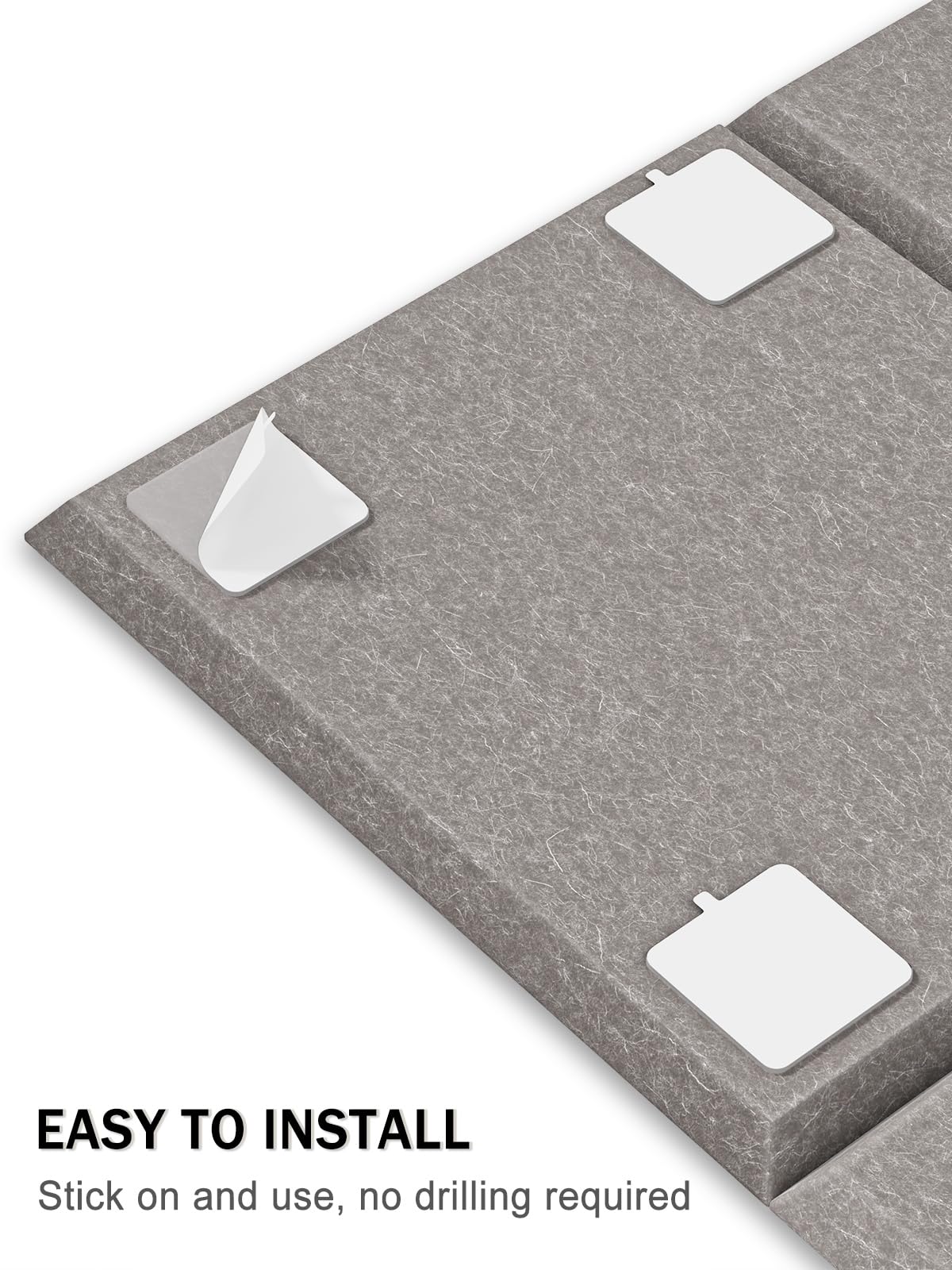 Hsurbtra Cork Board for Wall 24 x 18 Inch, 6 Pack Felt Bulletin Notice Board with Pushpins for