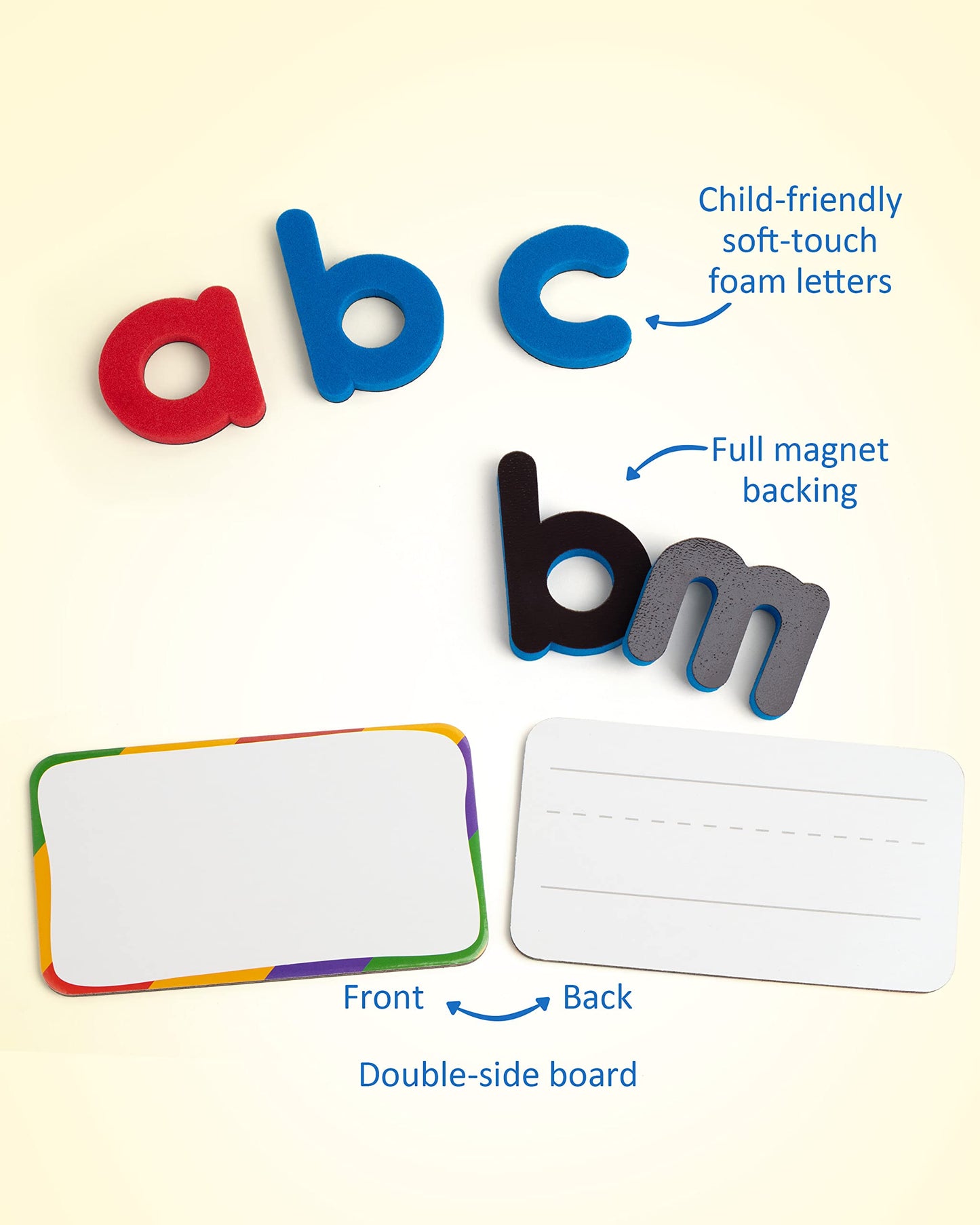 Coogam CVC Sight Words Magnetic Letters Flashcards, Short Vowel Spelling Game, Preschool Kids