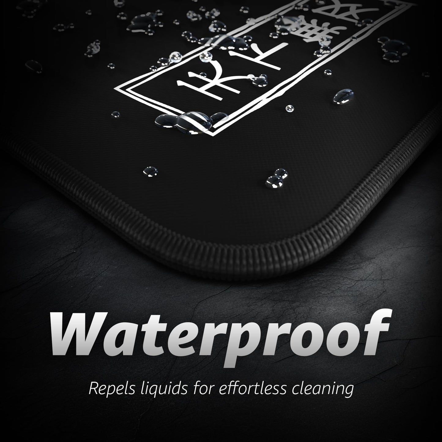 Hystar® Extended Gaming Mouse Pad | XXL 36" x 16" | 5mm Thick, Waterproof Surface, Smooth Polyester