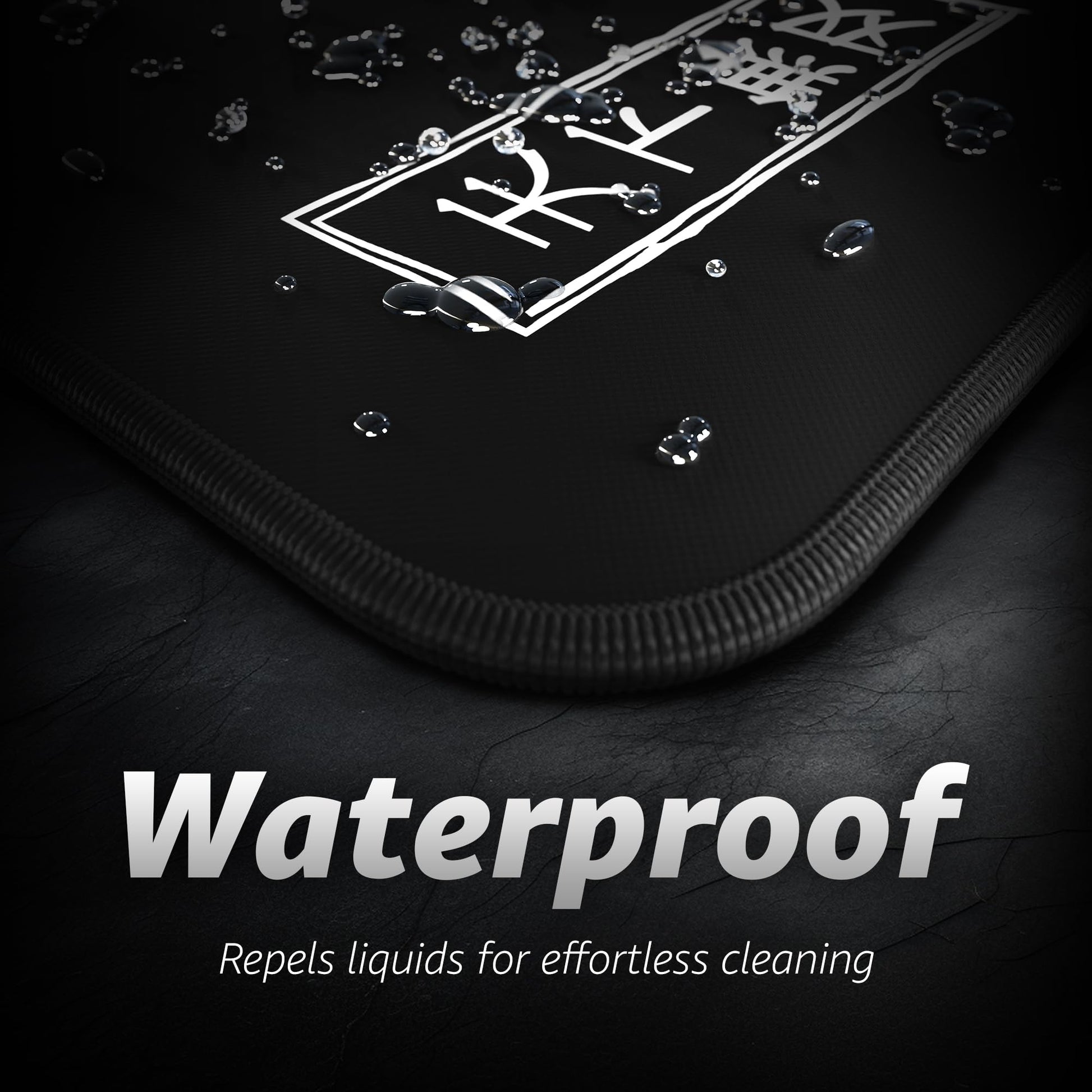 Hystar® Extended Gaming Mouse Pad | XXL 36" x 16" | 5mm Thick, Waterproof Surface, Smooth Polyester
