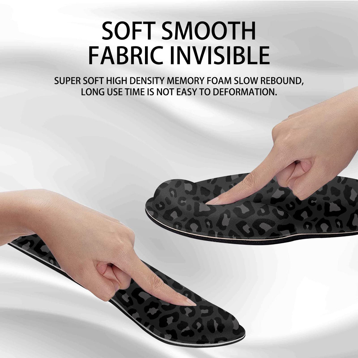 Deokke 2Pcs Keyboard Wrist Rest Pad and Mouse Wrist Rest Support Mouse Pad Set,Ergonomic