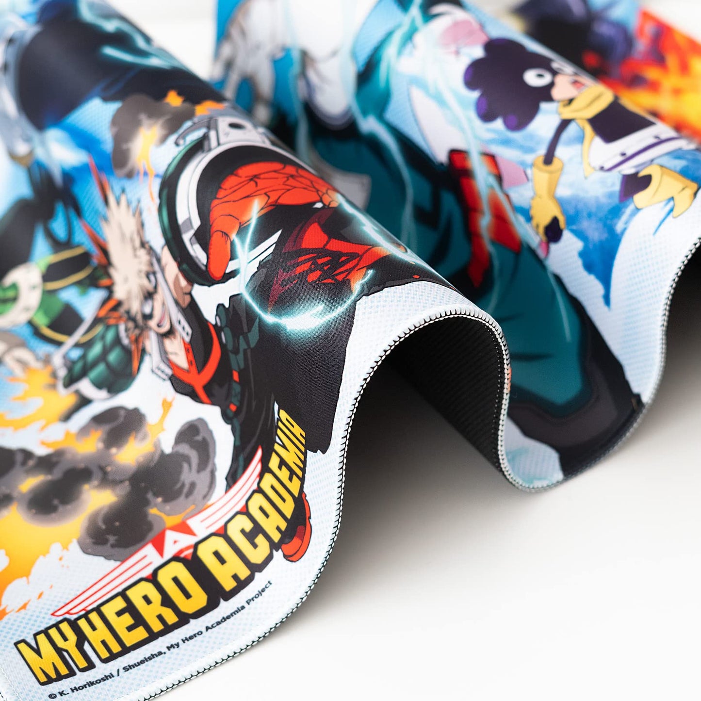 Erik Official My Hero Academia XXL Mouse Mat - Desk Pad - 31.5" x 13.78" Non-Slip Rubber Base Mouse