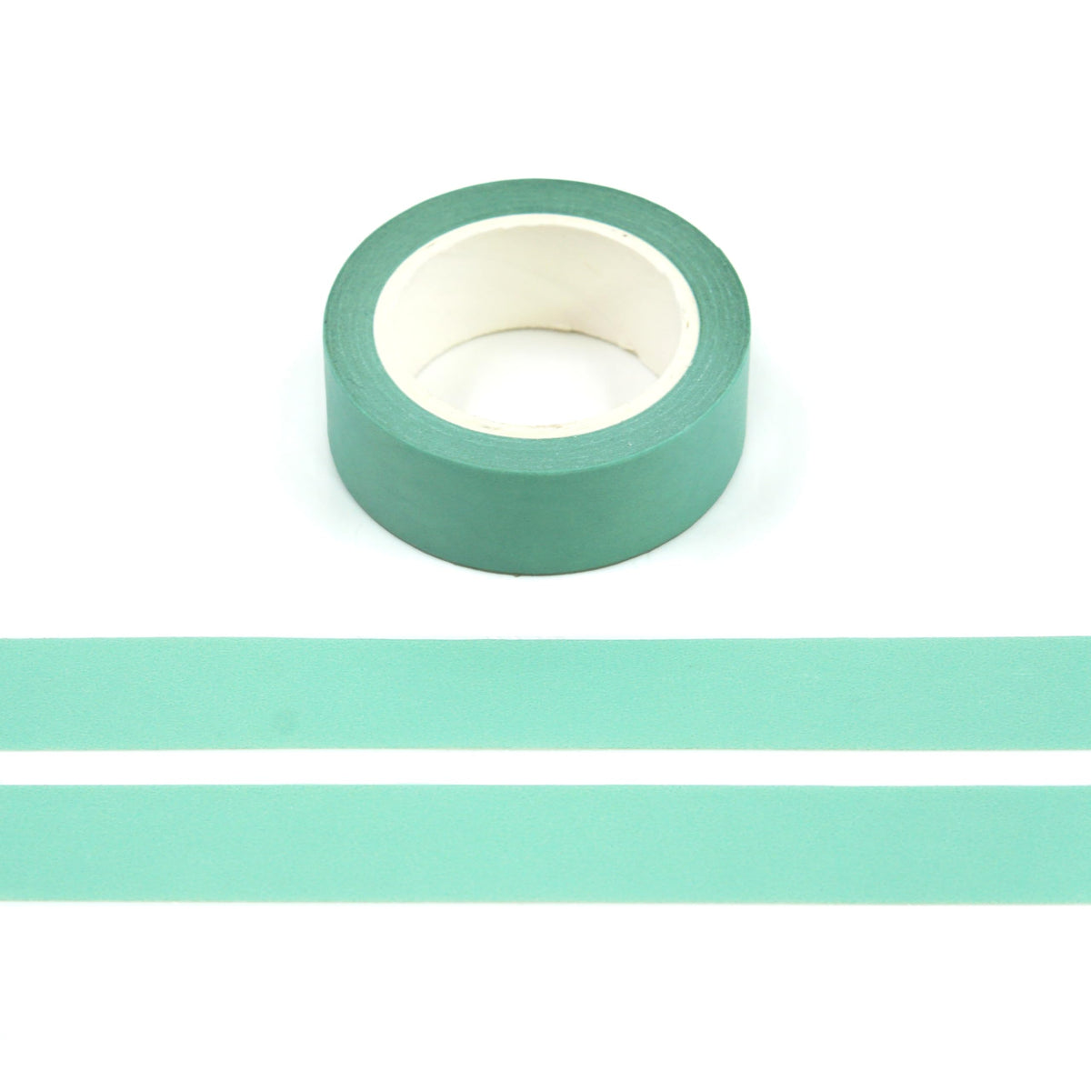 SIDAZON Mint Green Foil Washi Tape for Wall Decorative Tape for Crafts Washy-Tape Mirror Tape