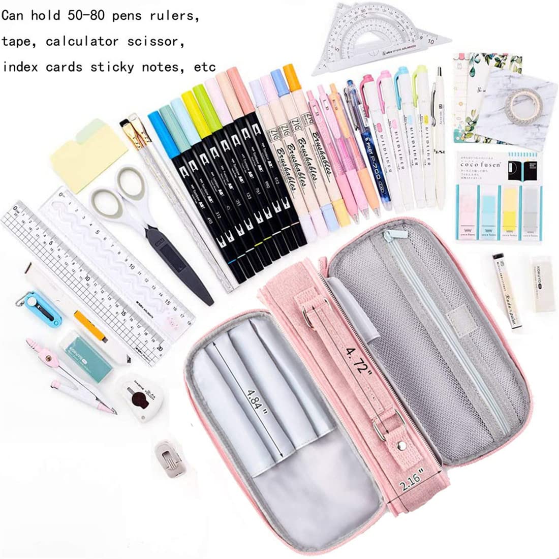 YX&ST Stray Kids Merch large Pencil Case Capacity Stationery Bag Storage Pouch